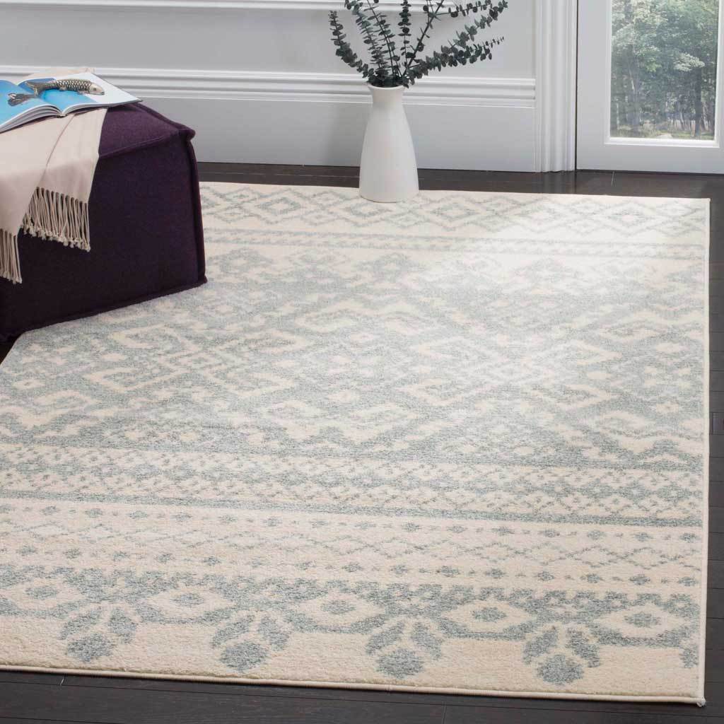Adirondack Tribal Ivory/Slate Area Rug - Image 6