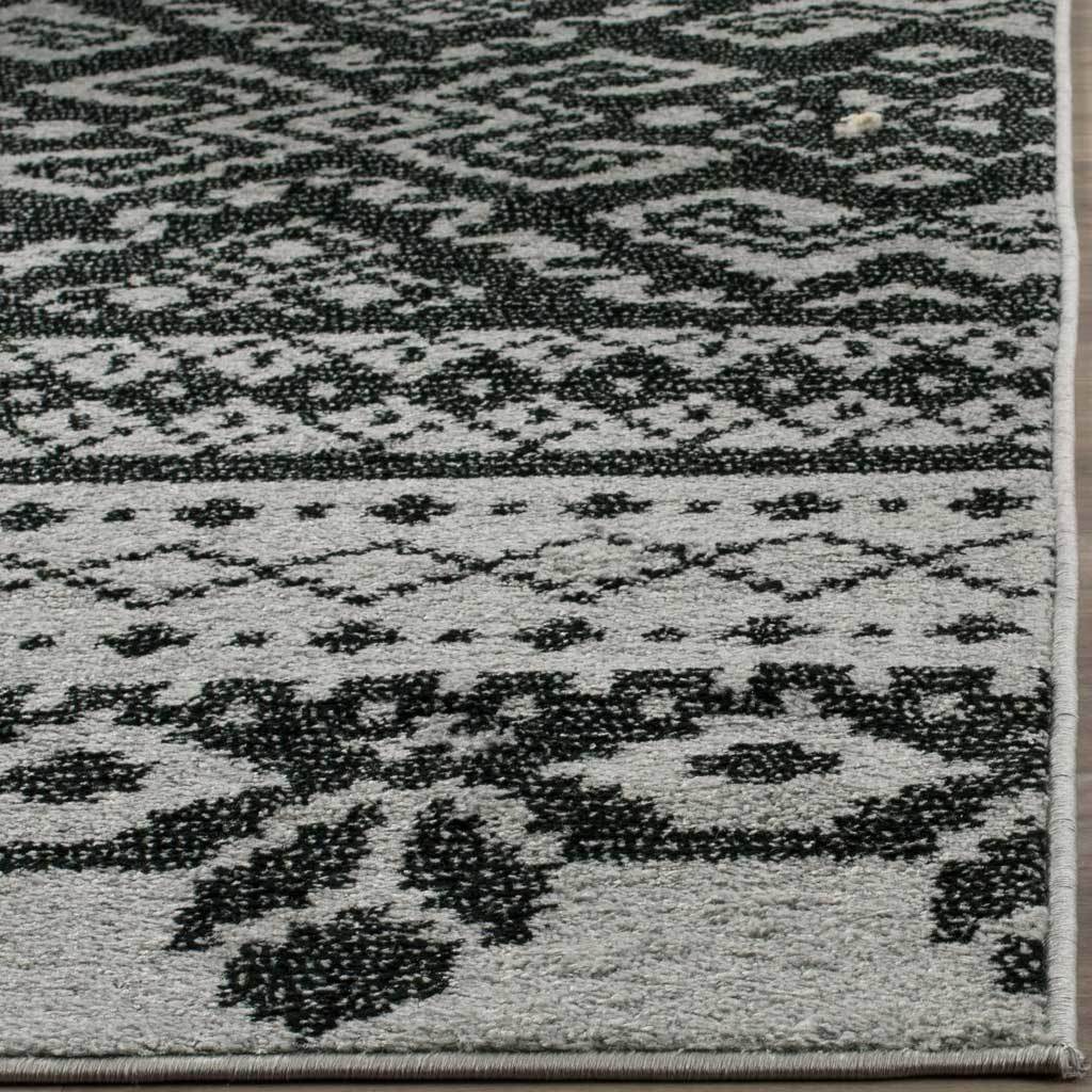 Adirondack Tribal Silver/Black Area Rug - Image 5