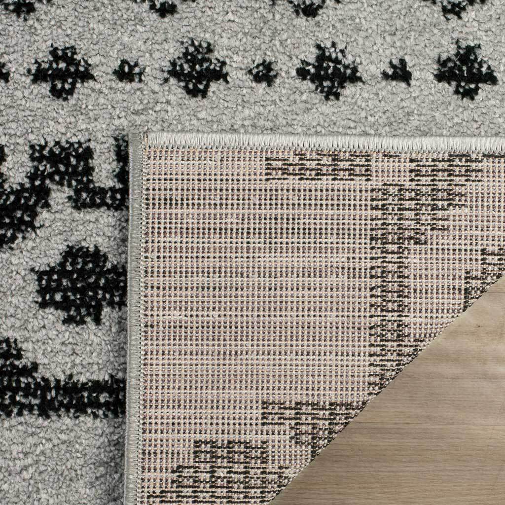 Adirondack Tribal Silver/Black Area Rug - Image 6