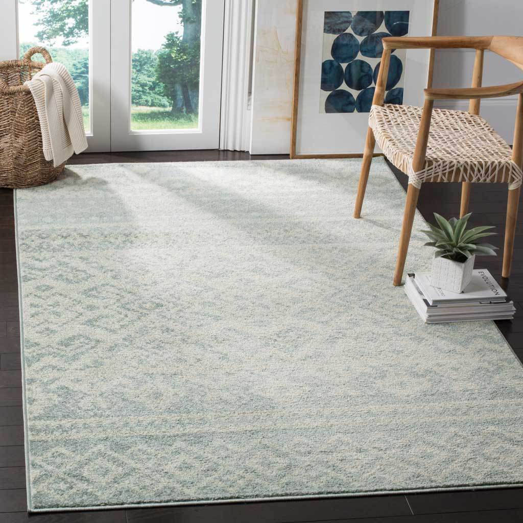 Adirondack Tribal Slate/Ivory Area Rug - Image 7