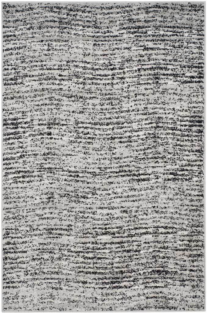 Adirondack Wave Black/Silver Area Rug - Image 4