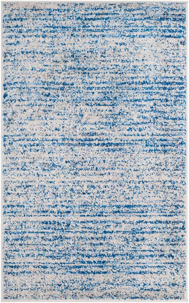 Adirondack Wave Blue/Silver Area Rug - Image 4