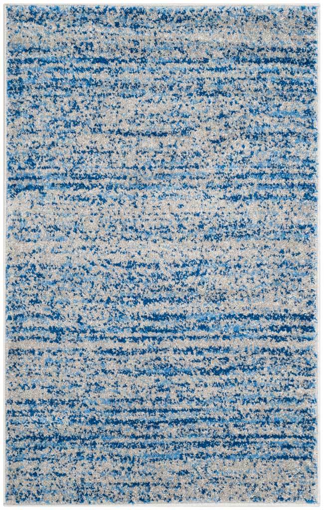 Adirondack Wave Blue/Silver Area Rug - Image 5