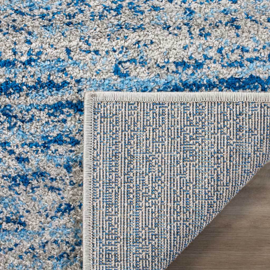 Adirondack Wave Blue/Silver Area Rug - Image 8