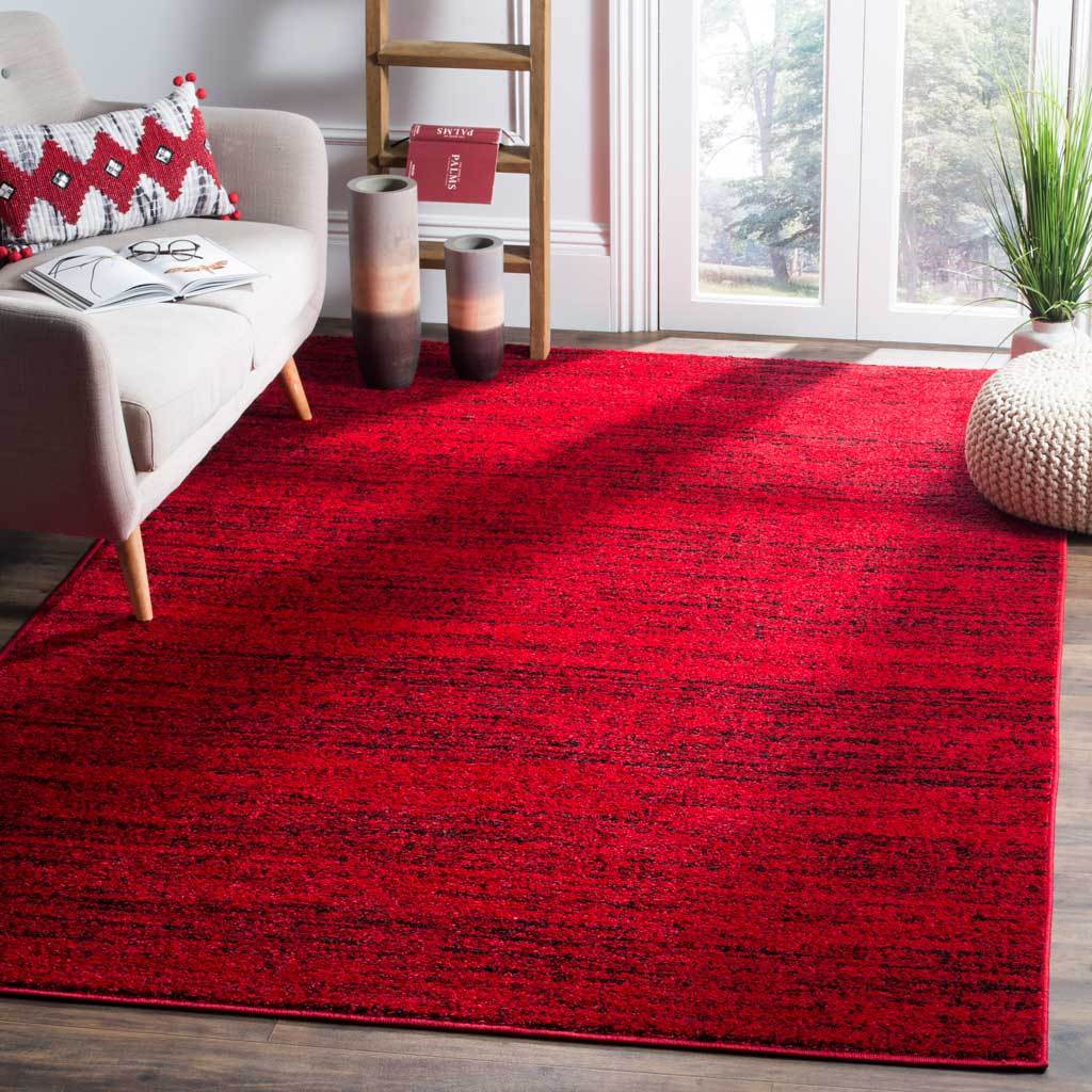 Adirondack Wave Red/Black Area Rug - Image 10