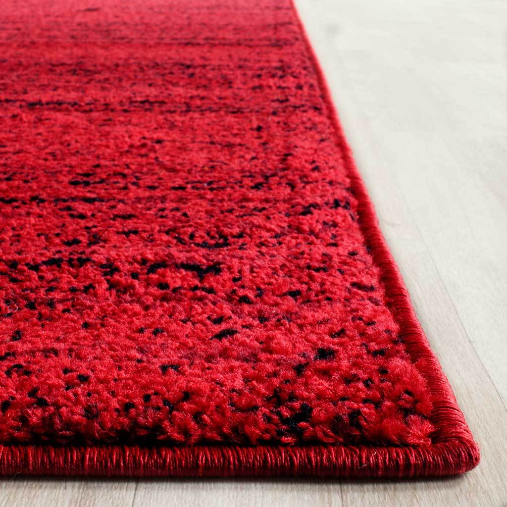Adirondack Wave Red/Black Area Rug - Image 6