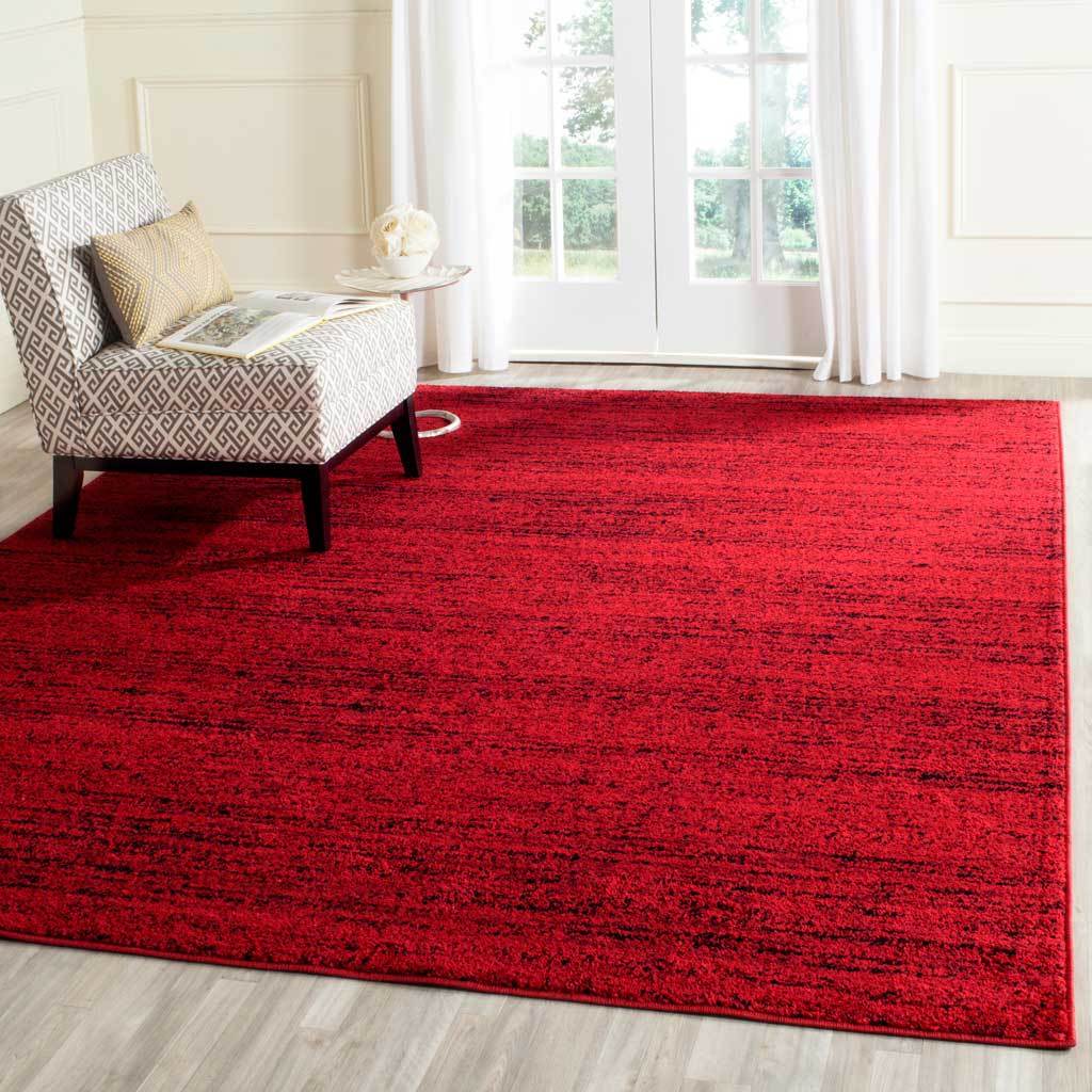 Adirondack Wave Red/Black Area Rug - Image 9