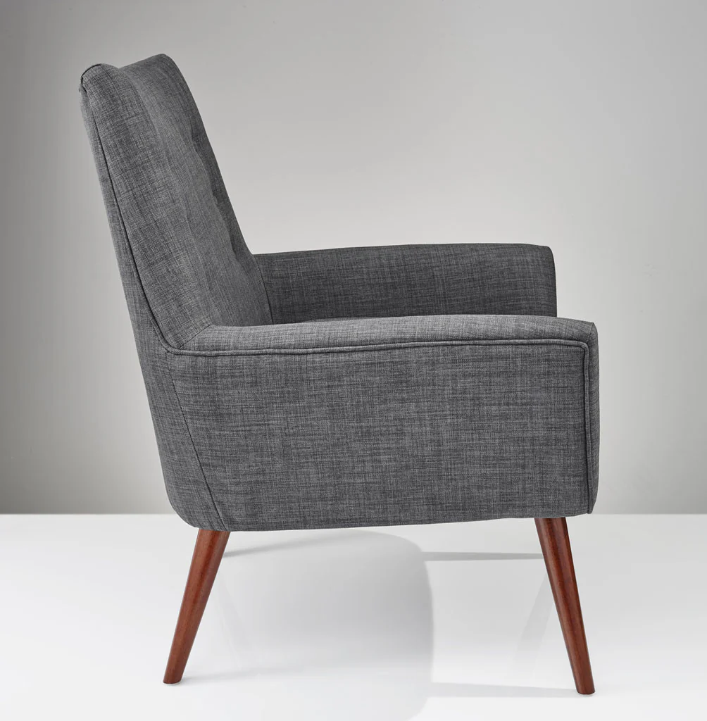 Adrian Chair Charcoal Gray - Image 3