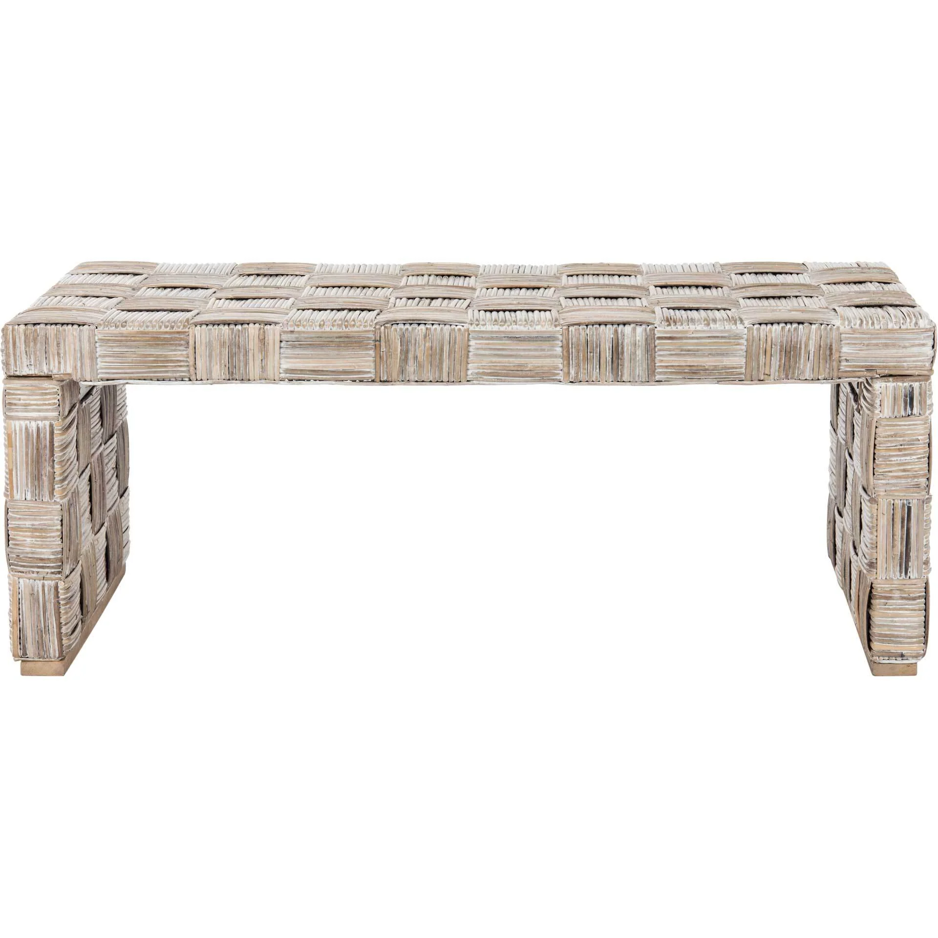 Adriel Rattan Coffee Table - Image 4