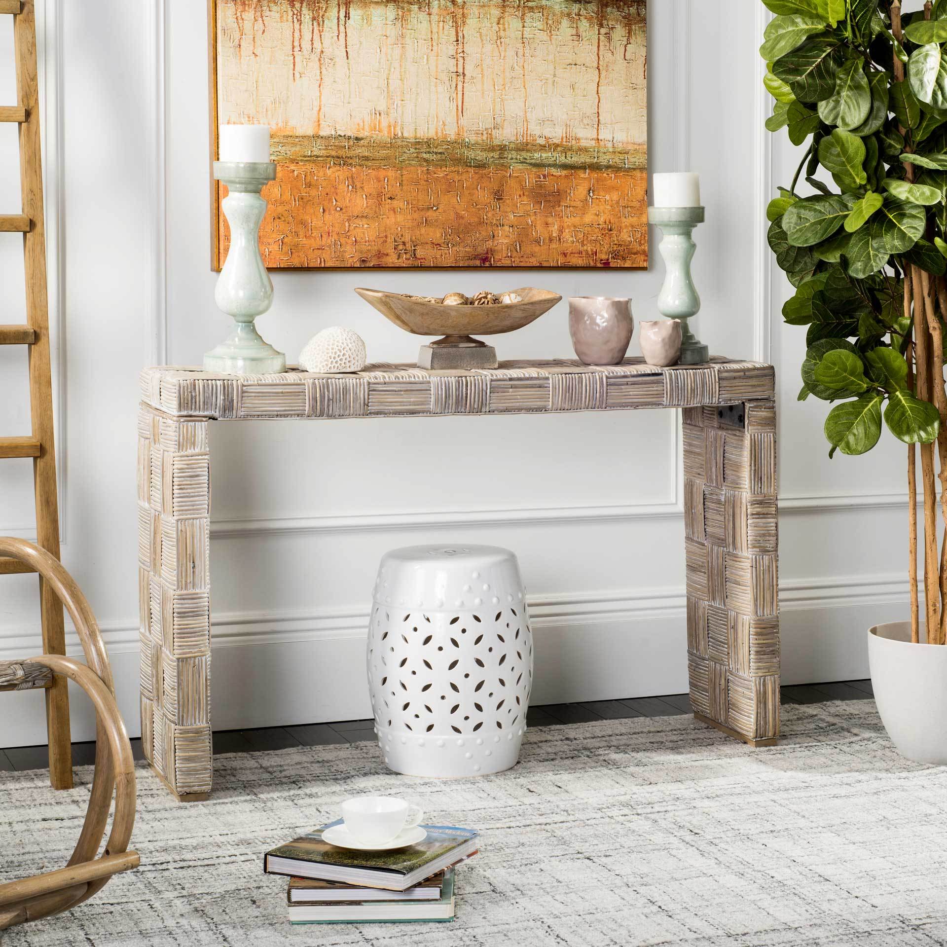 Adriel Rattan Console - Image 5