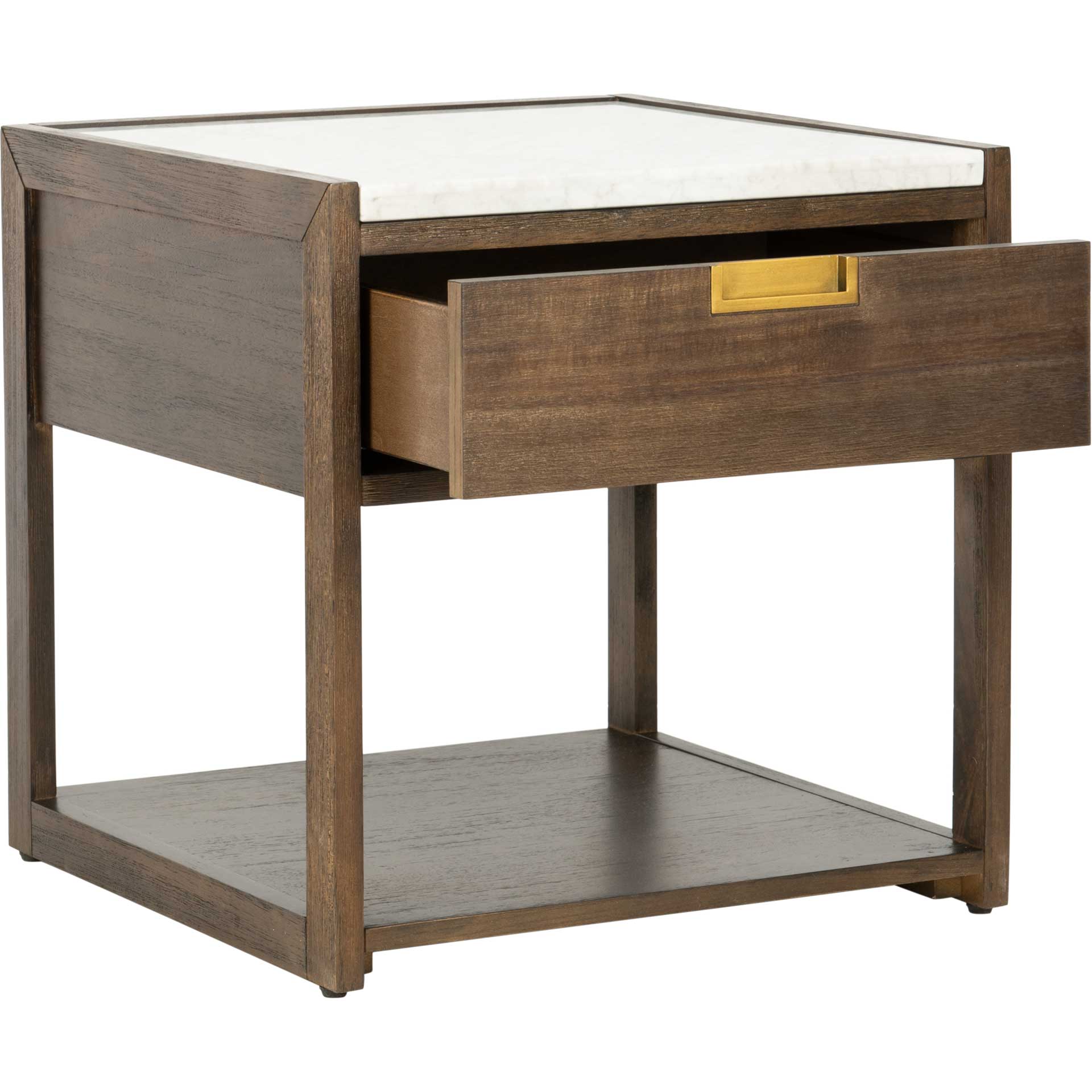 Advance 1 Drawer Nightstand Dark Chocolate - Image 5