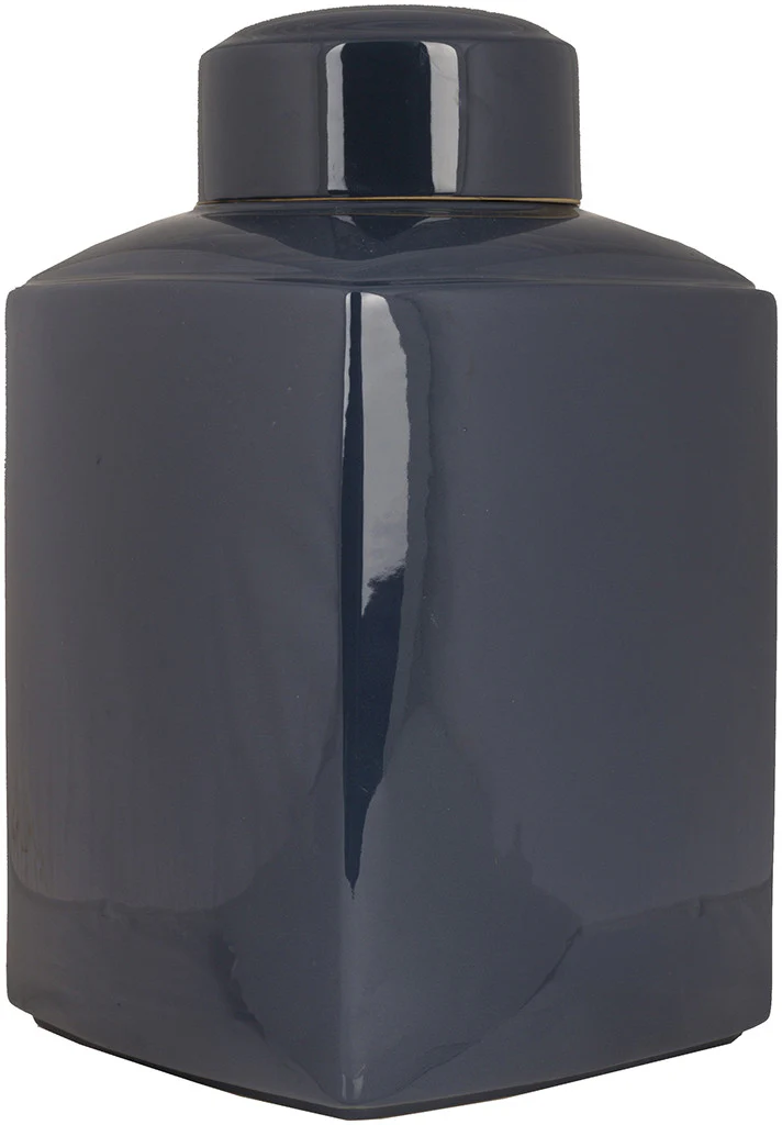 Aegean Ceramic Jar Cobalt - Image 2