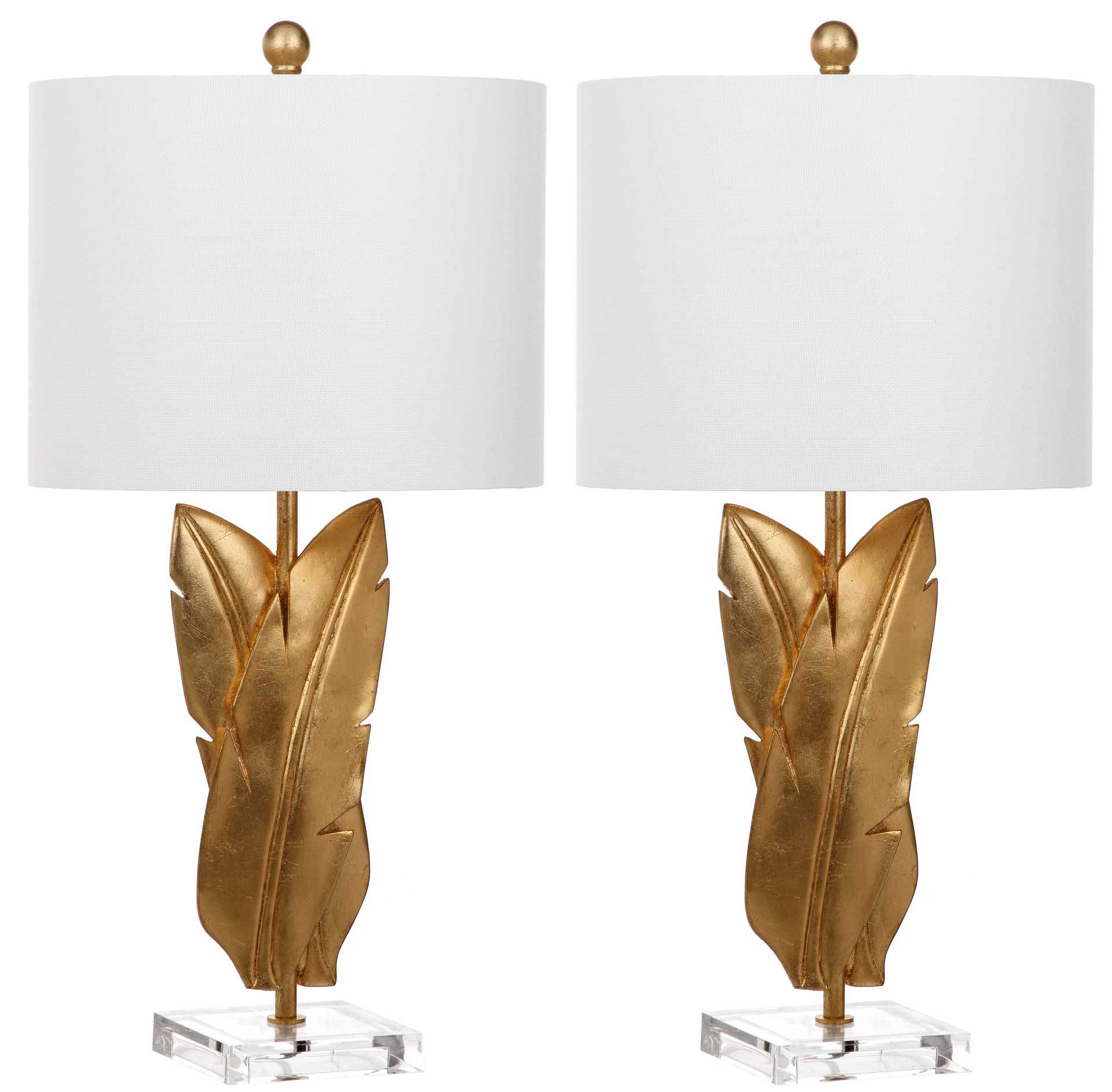 Aerys Wings Table Lamp Gold (Set of 2) - Image 3