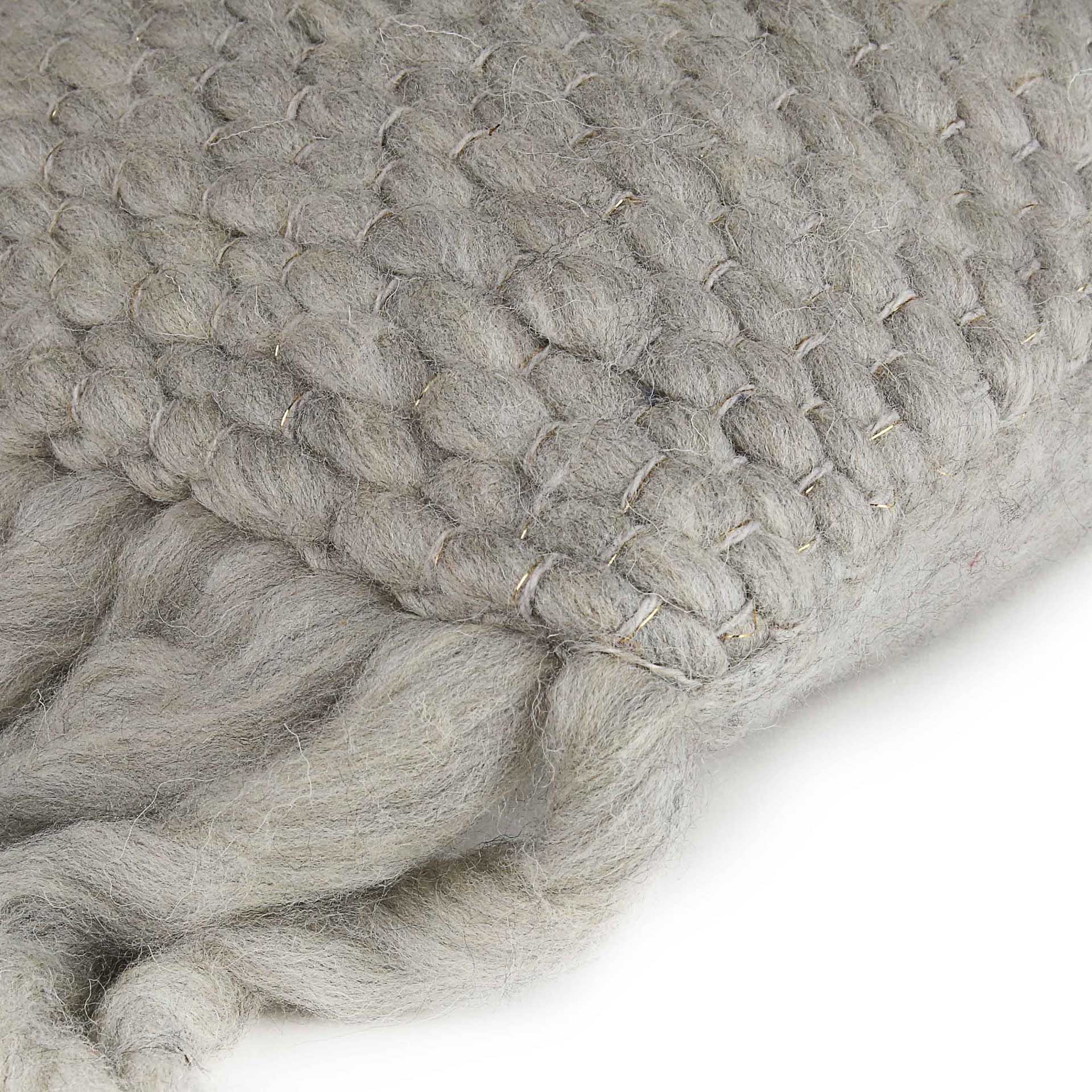 Affinity Wool Pillow Gray - Image 3