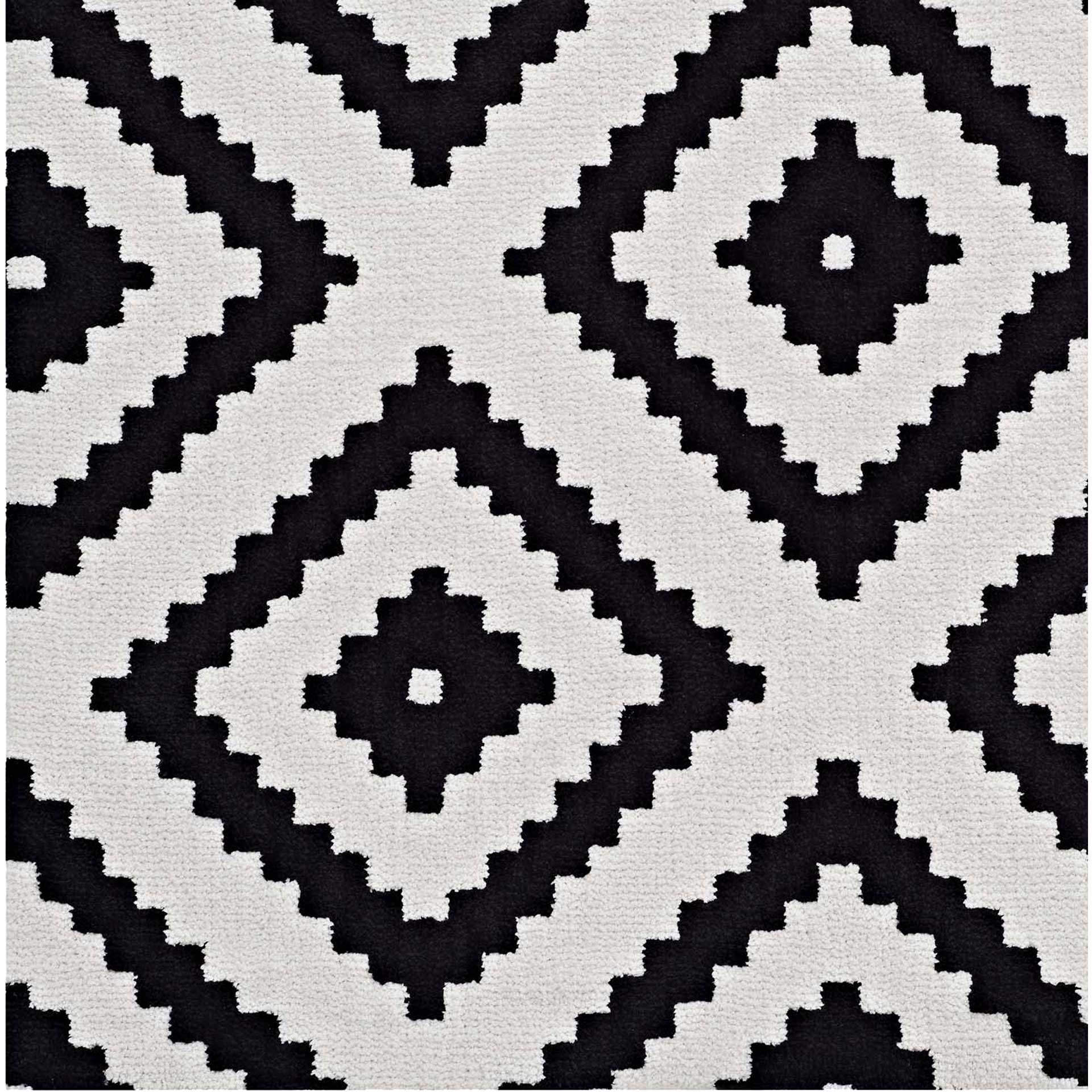 Aidan Area Rug Black/White - Image 3