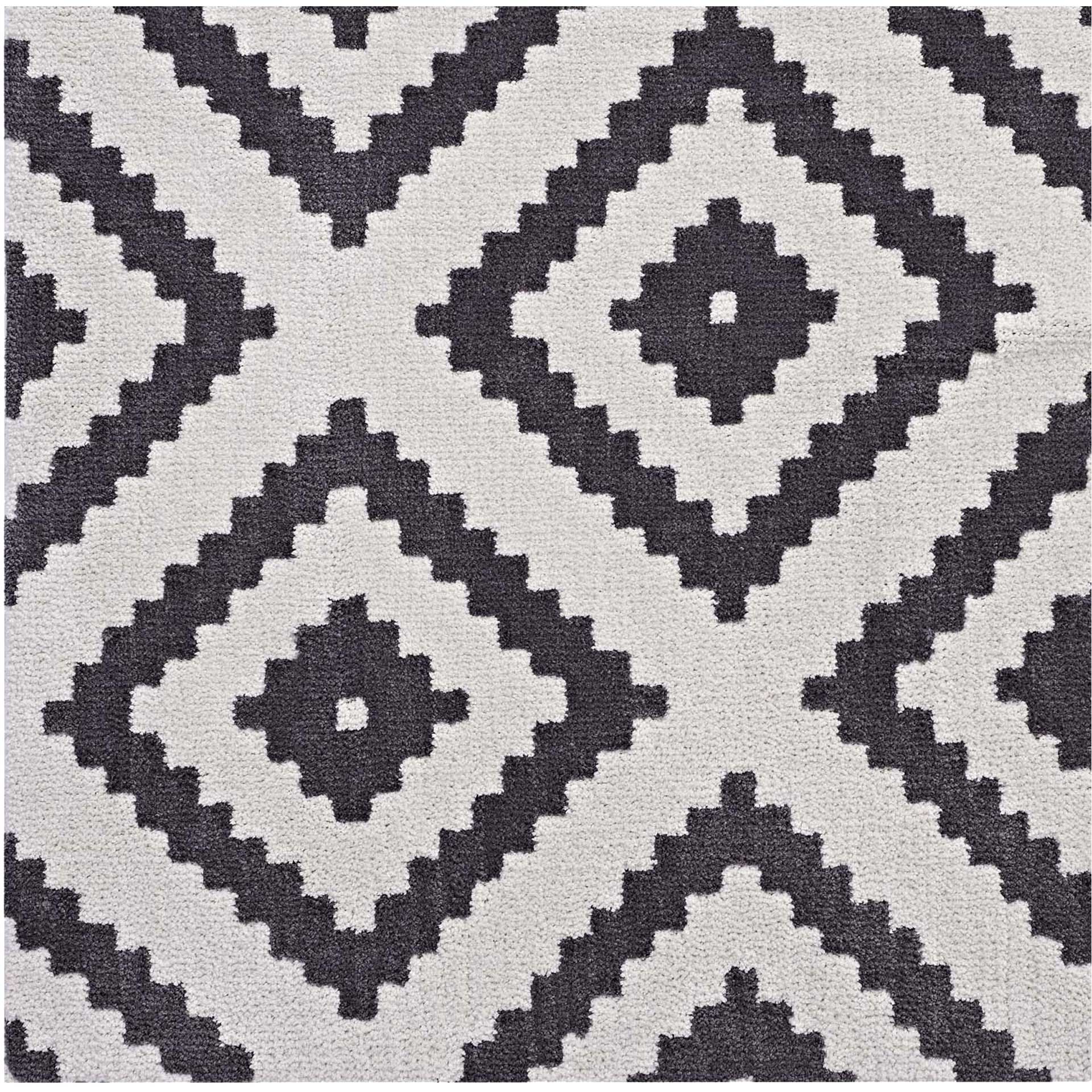 Aidan Area Rug Charcoal/Ivory - Image 3