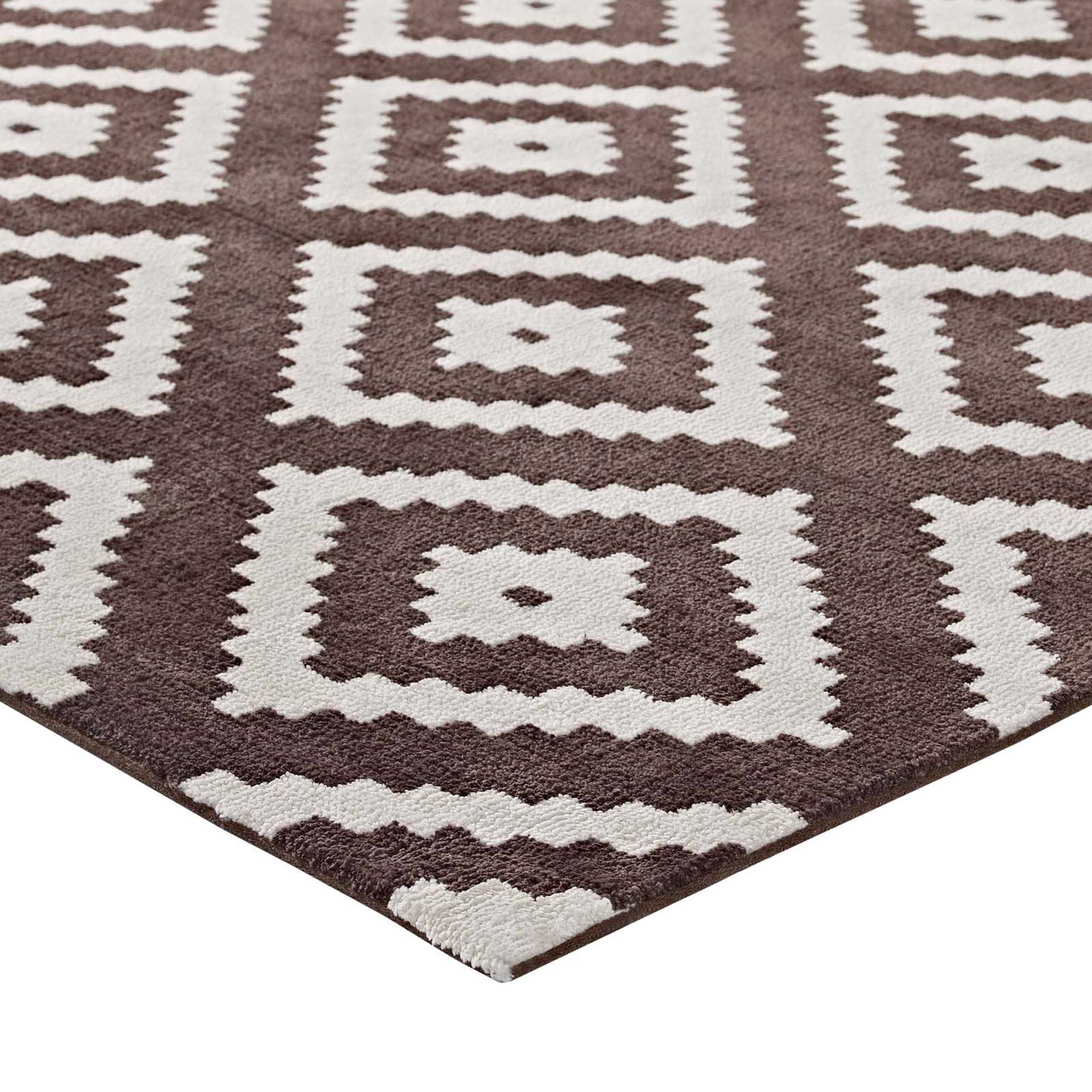 Aidan Area Rug Ivory/Brown - Image 2
