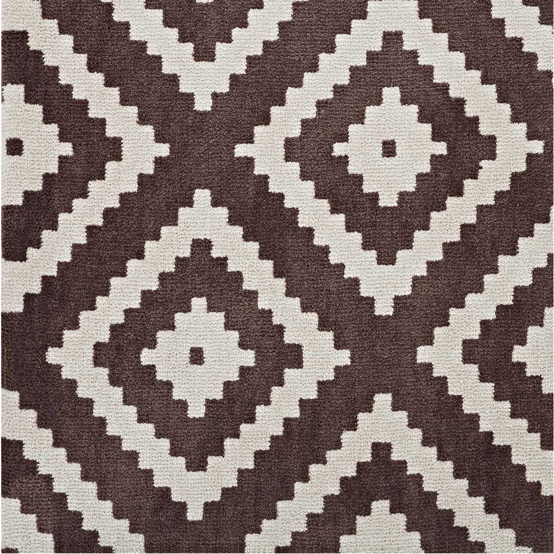 Aidan Area Rug Ivory/Brown - Image 3