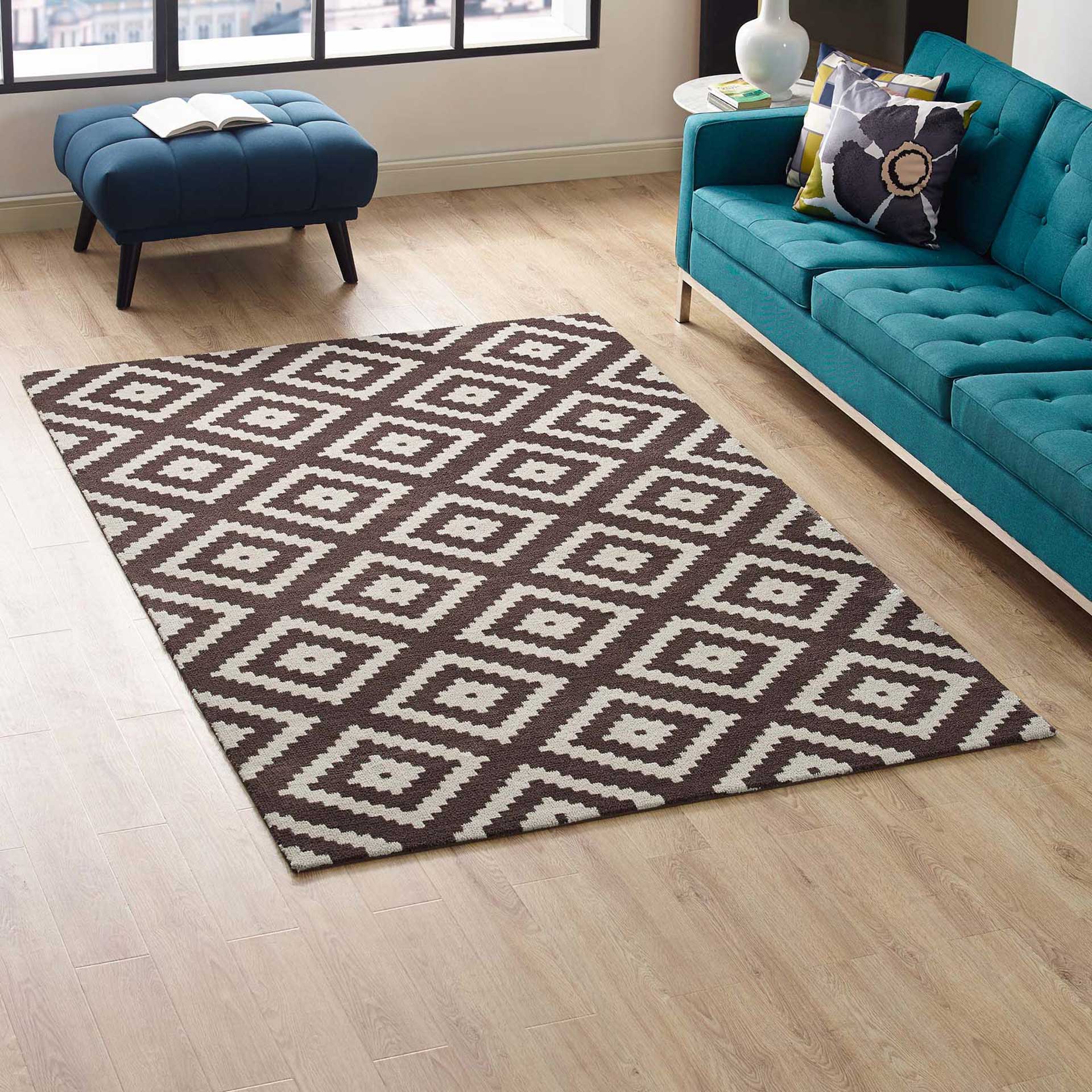 Aidan Area Rug Ivory/Brown - Image 6