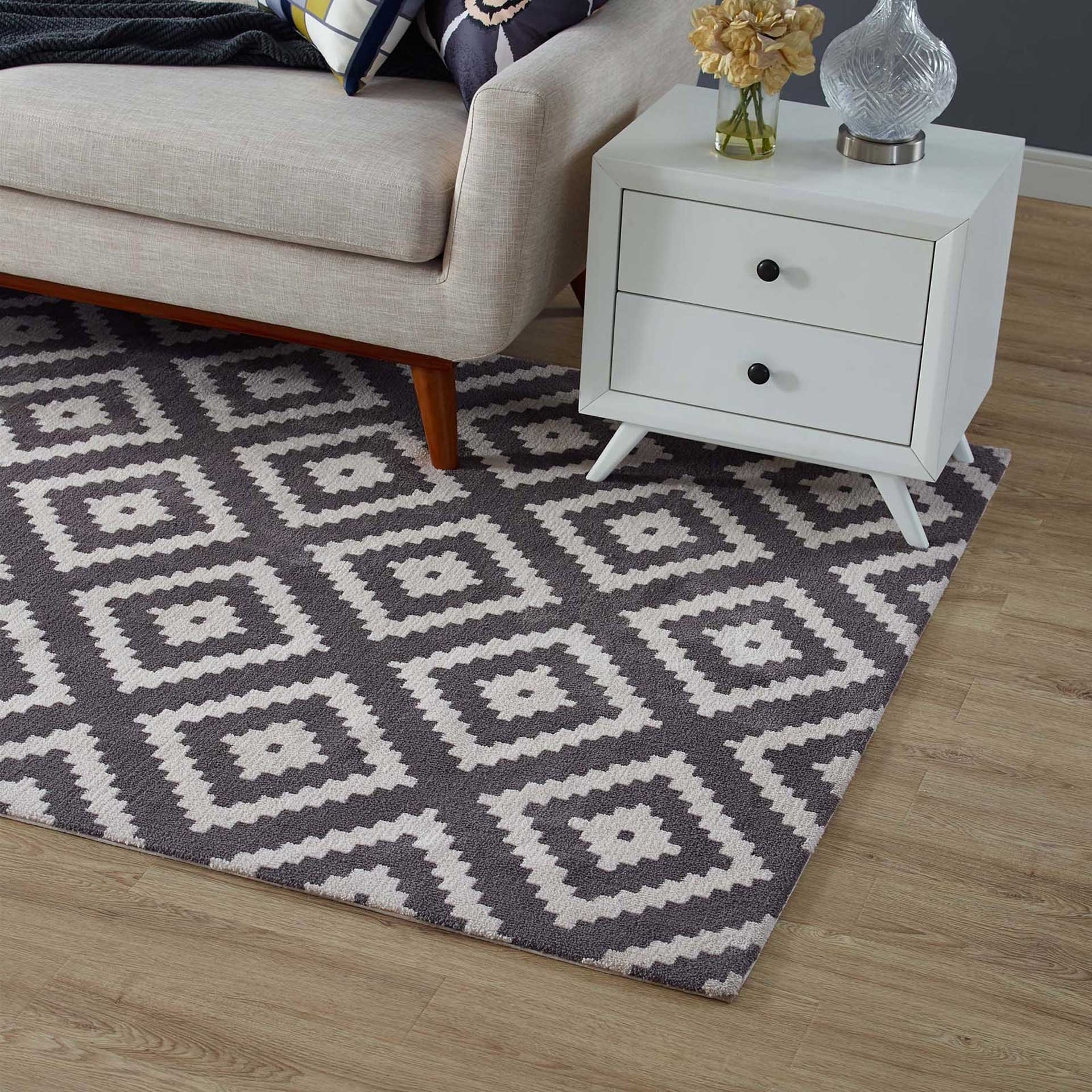 Aidan Area Rug Ivory/Charcoal - Image 5