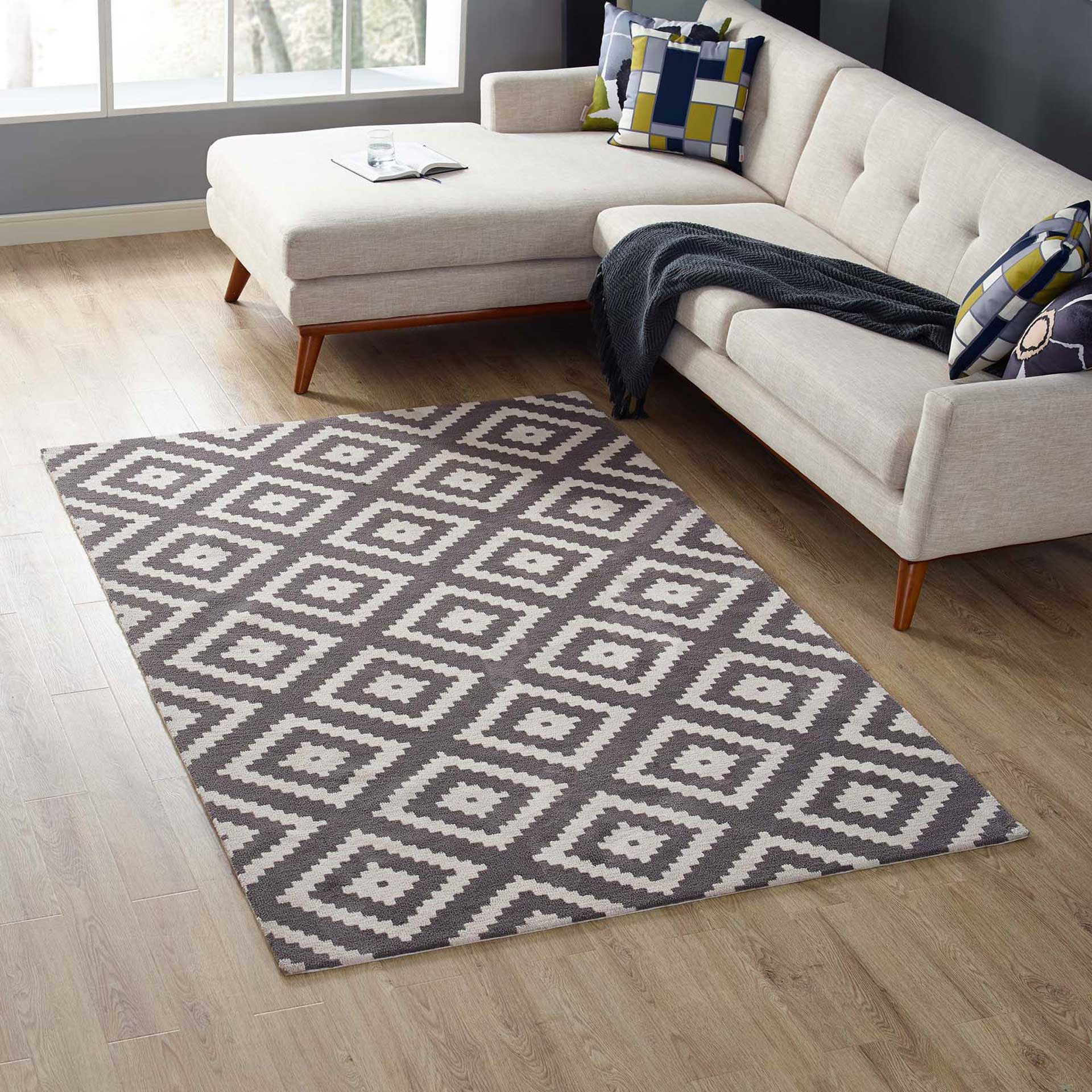 Aidan Area Rug Ivory/Charcoal - Image 6
