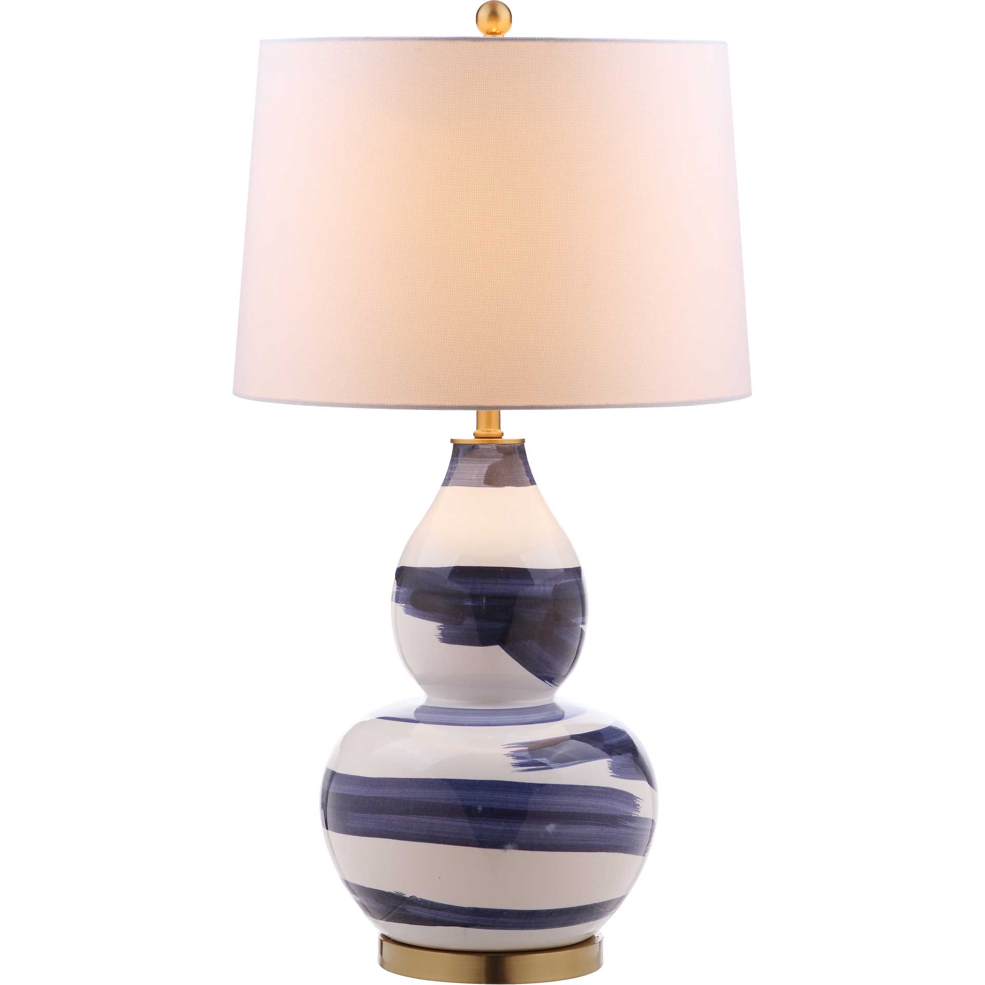 Ailey Table Lamp Blue/White - Image 2