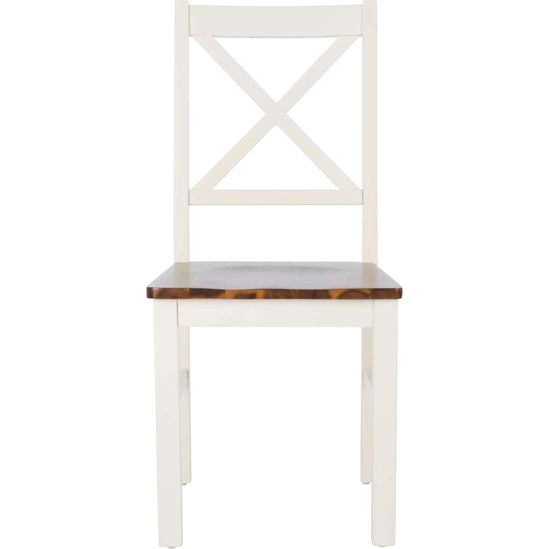 Akito Dining Chair White/Natural (Set of 2) - Image 3