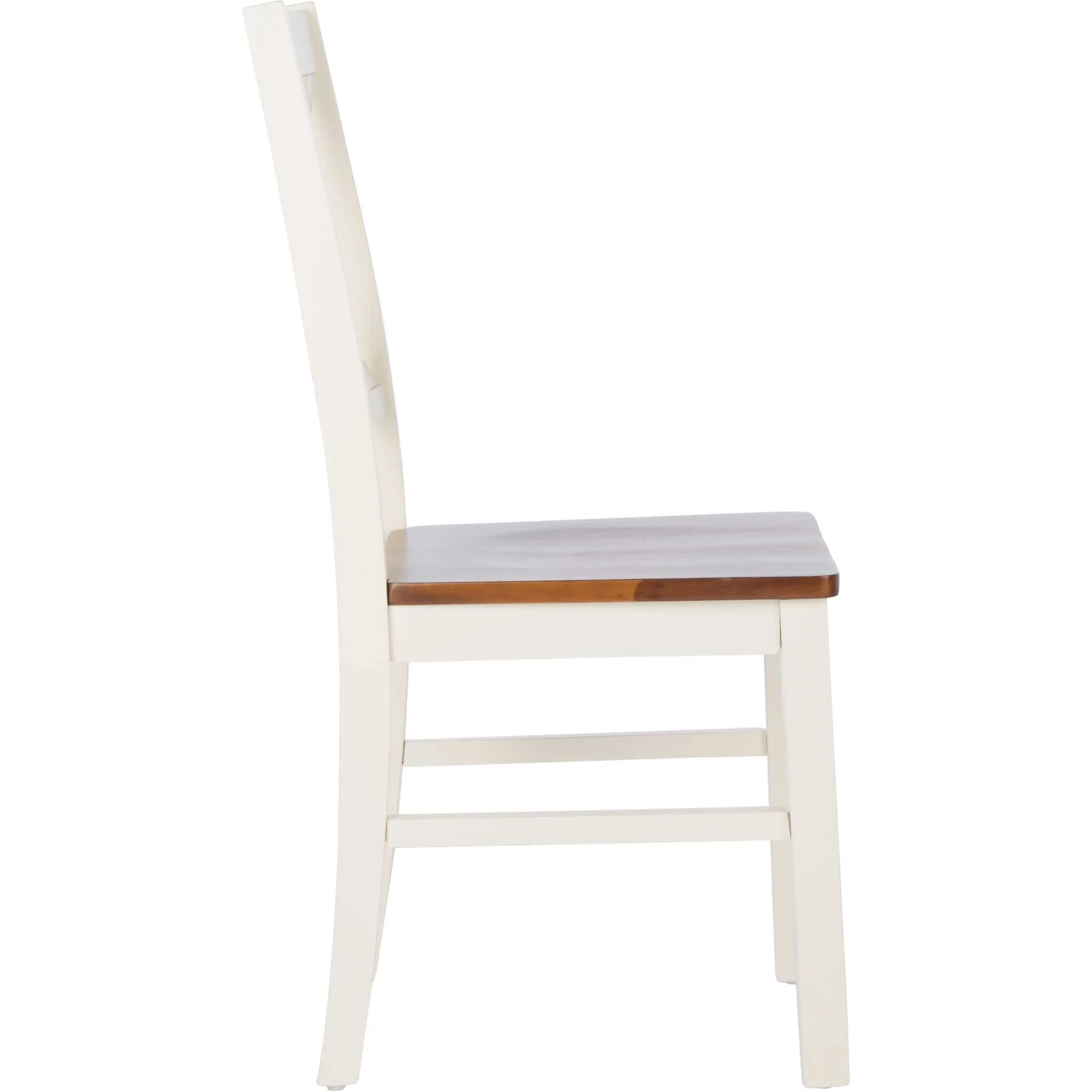 Akito Dining Chair White/Natural (Set of 2) - Image 4