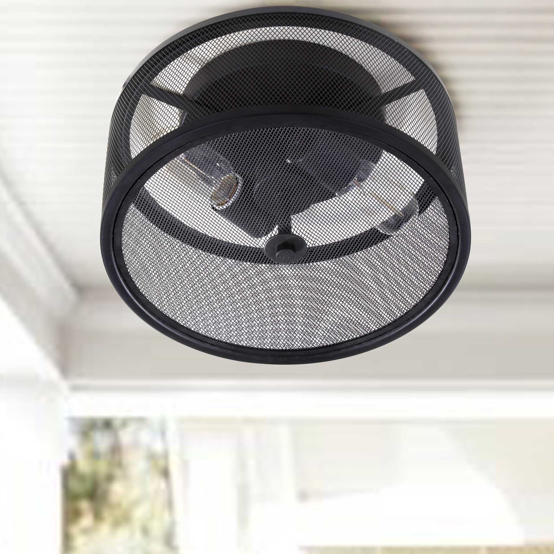 Alain Flush Mount Black - Image 3