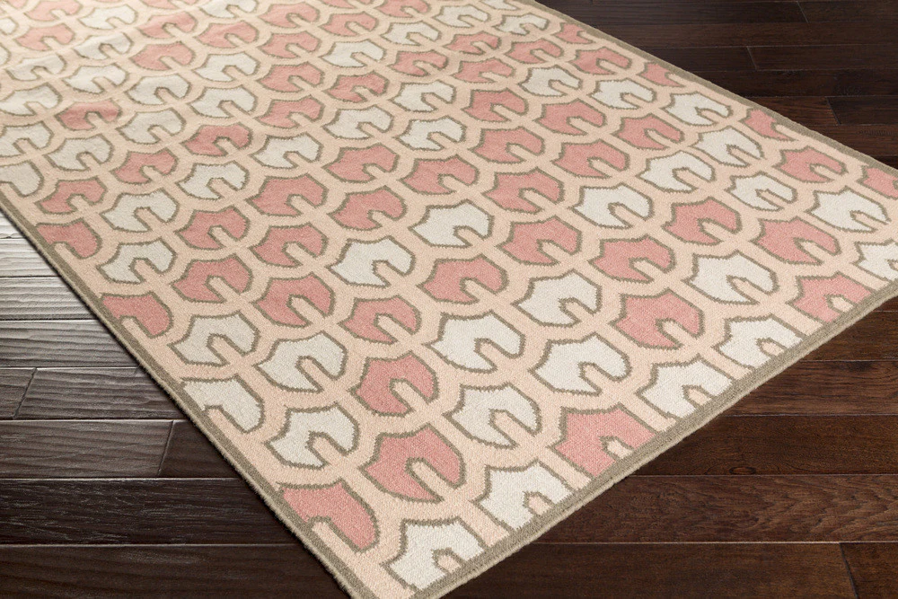 Alameda Beige/Salmon Area Rug - Image 3