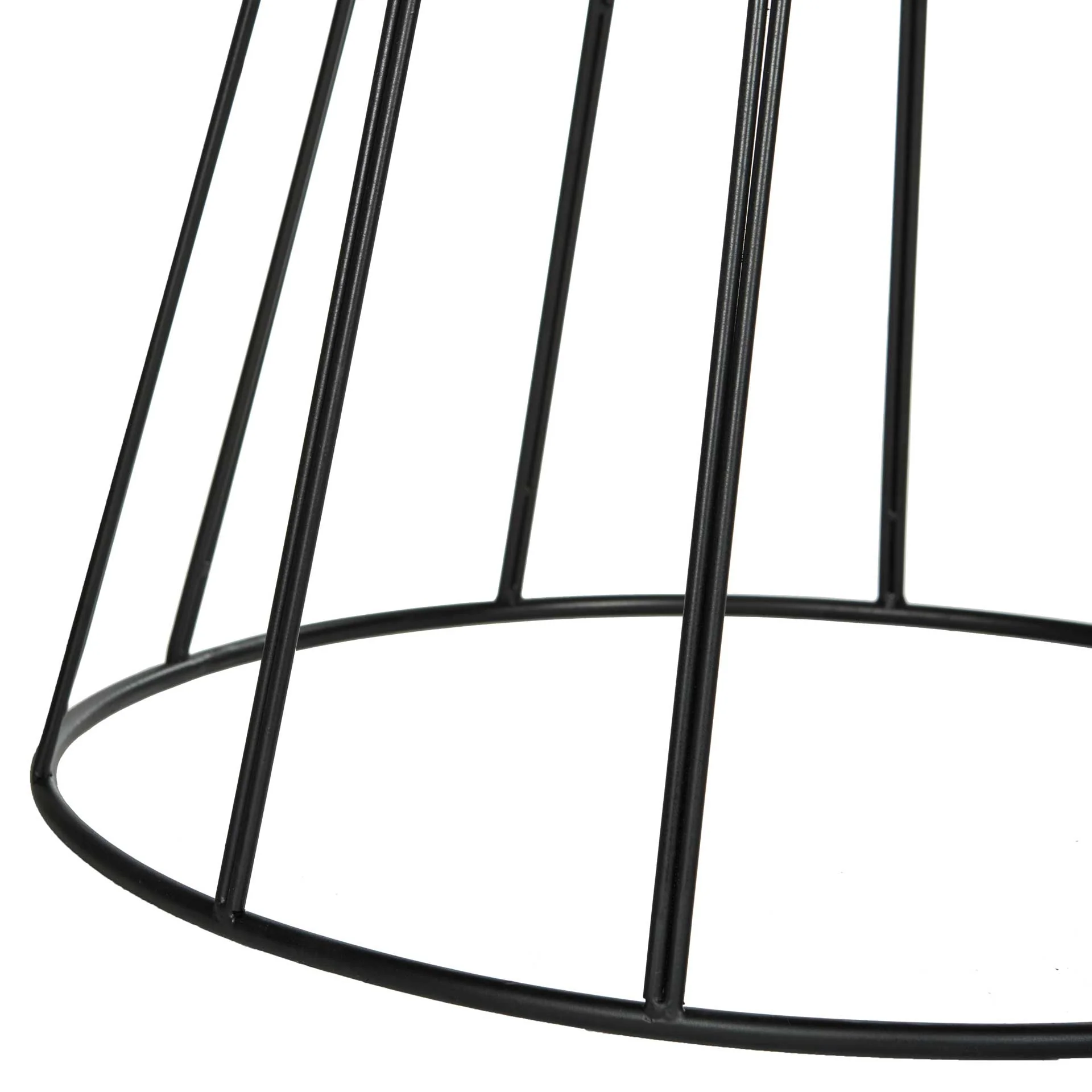 Alamo Wood End Table Light Oak/Black - Image 4