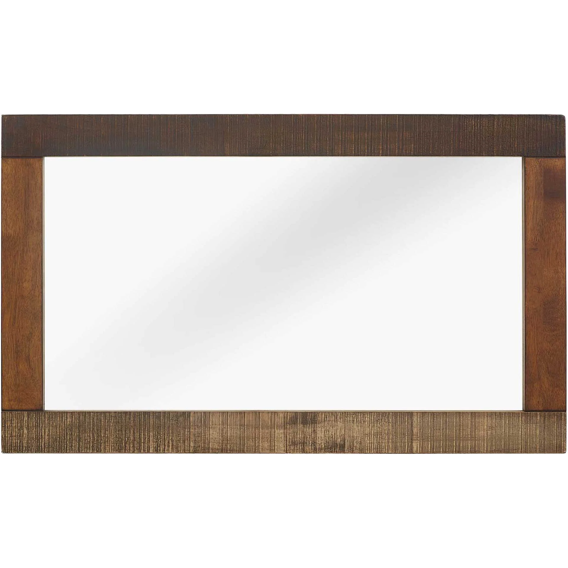 Alamosa Rustic Frame Mirror Walnut - Image 2