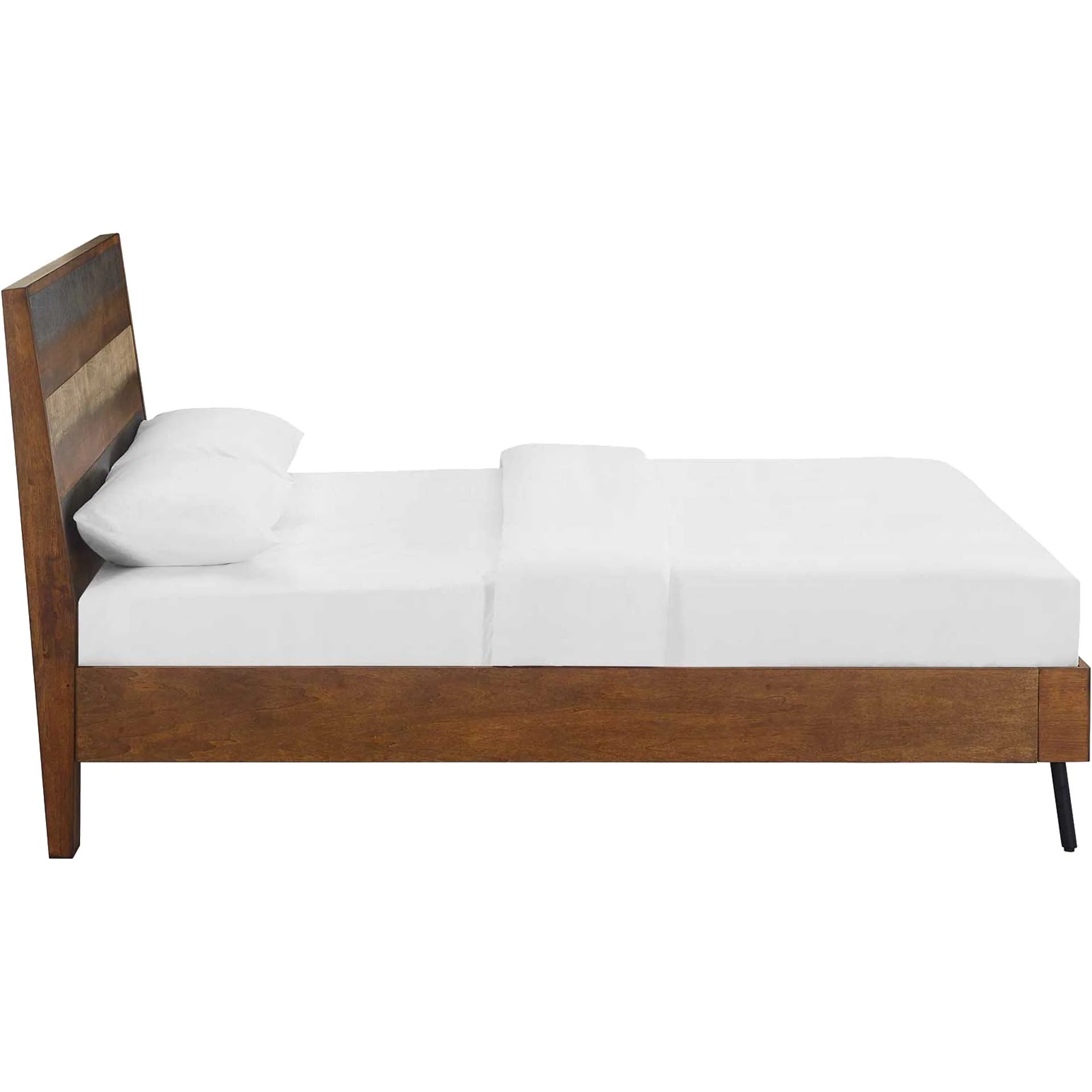 Alamosa Rustic Wood Bed Walnut - Image 3
