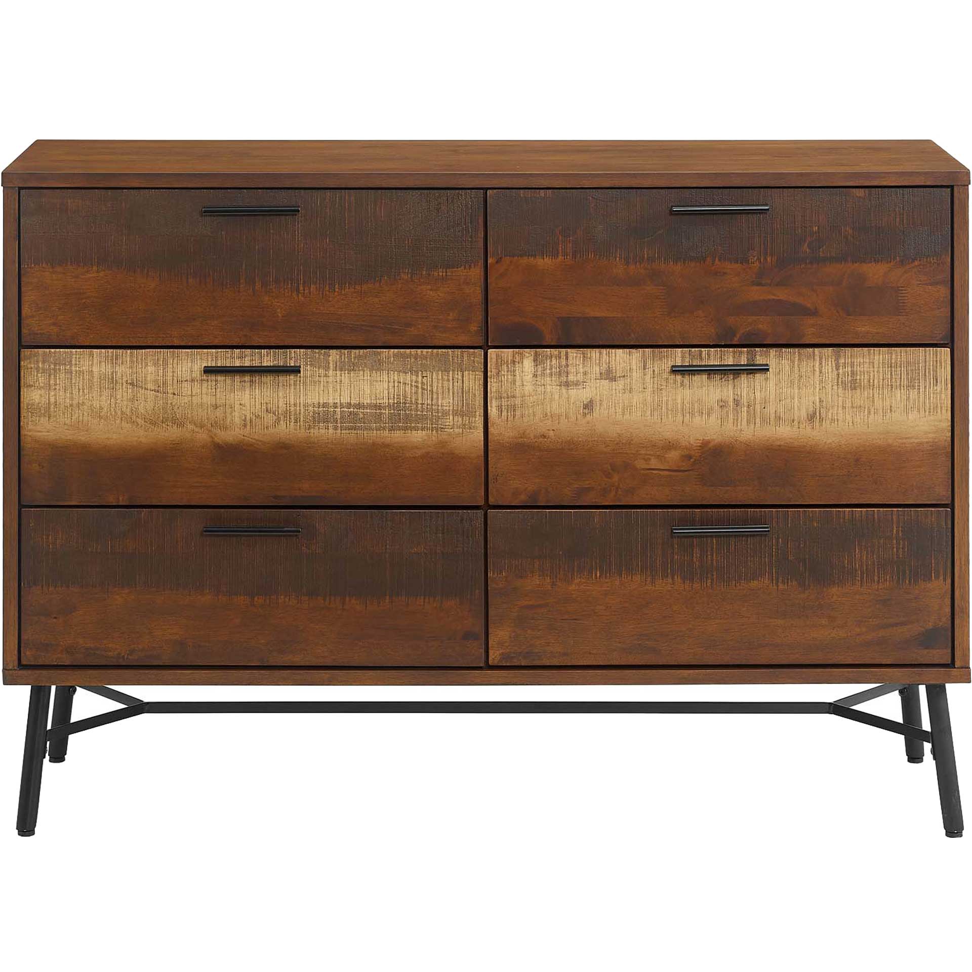 Alamosa Rustic Wood Dresser Walnut - Image 2