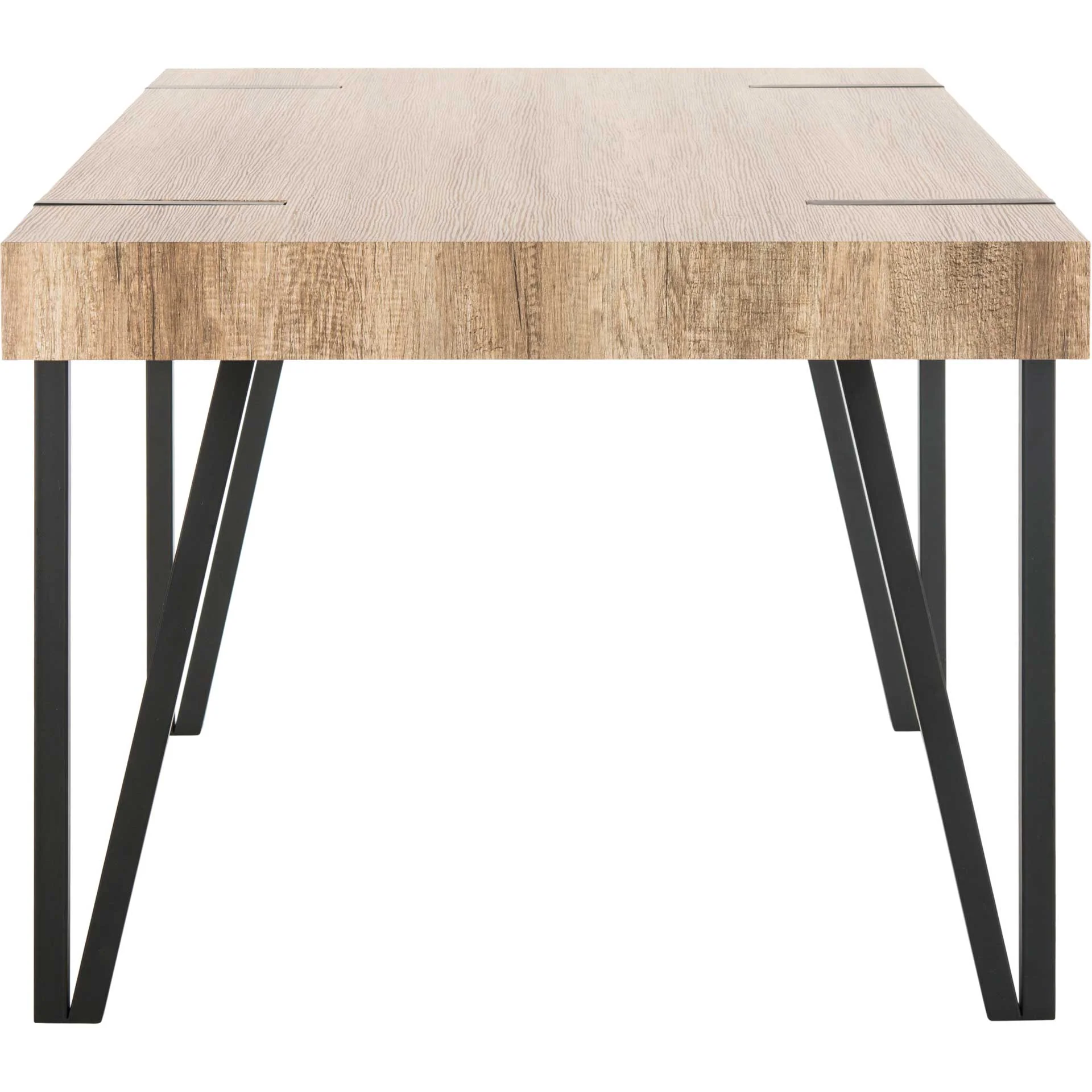 Alan Wood Top Dining Table Canyon Gray - Image 3