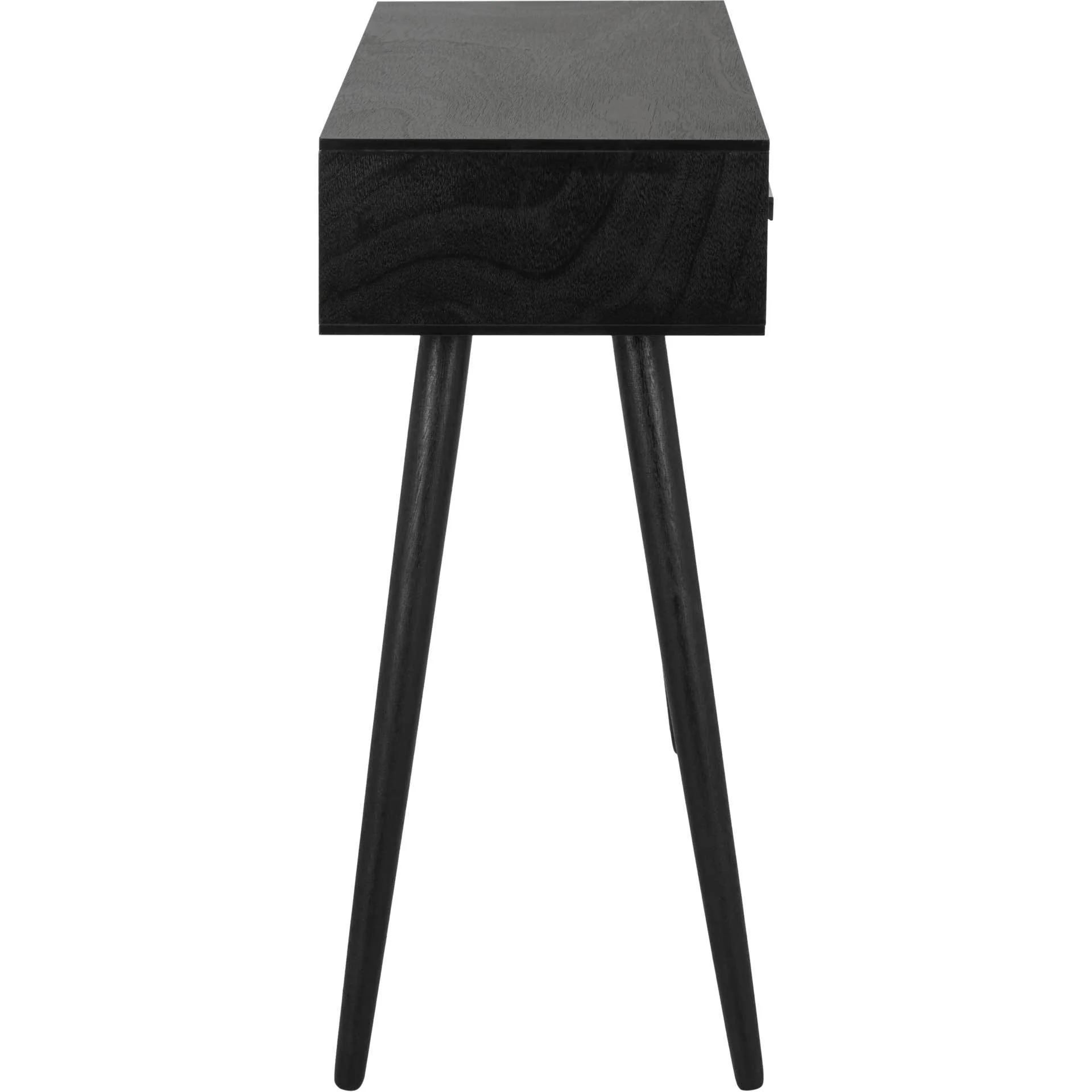 Alara 3 Drawer Console Table Black - Image 3