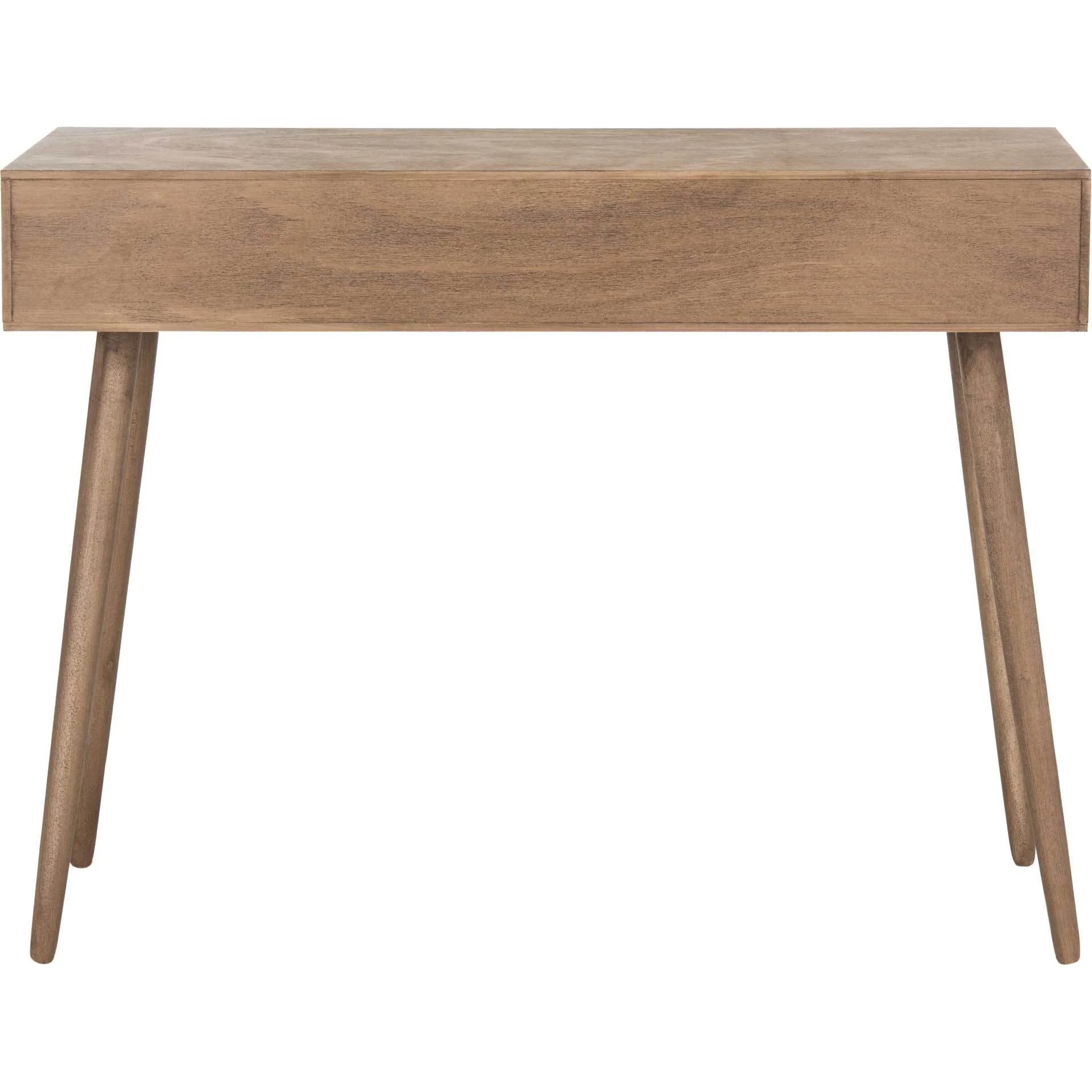 Alara 3 Drawer Console Table Desert Brown - Image 4