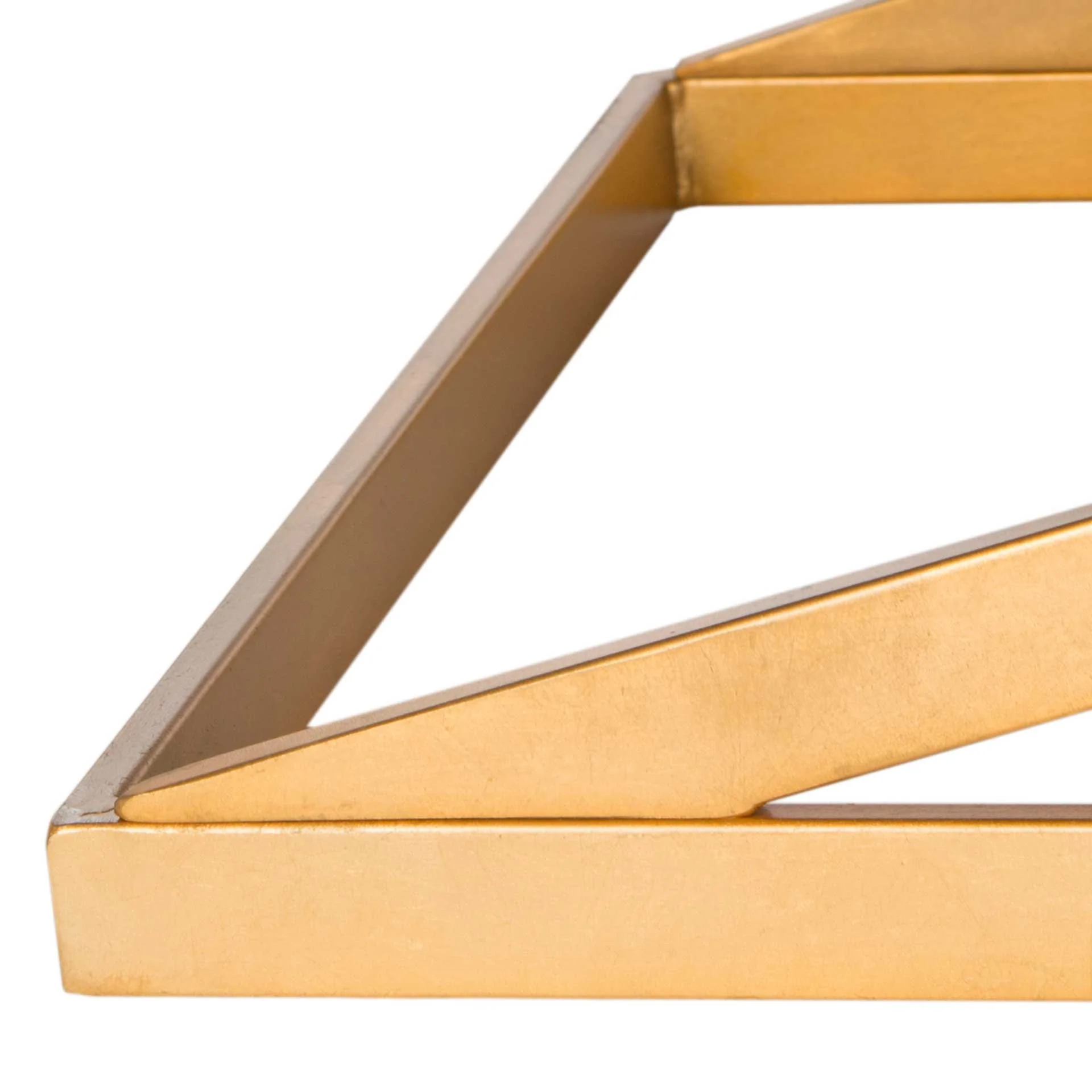 Alaric Faux Ostrich Bench Navy/Gold - Image 4