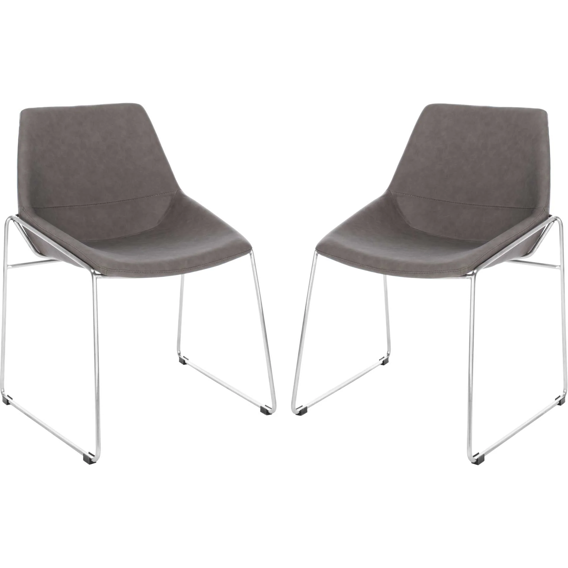 Alasdair Dining Chair Matte Ash Gray (Set of 2) - Image 2