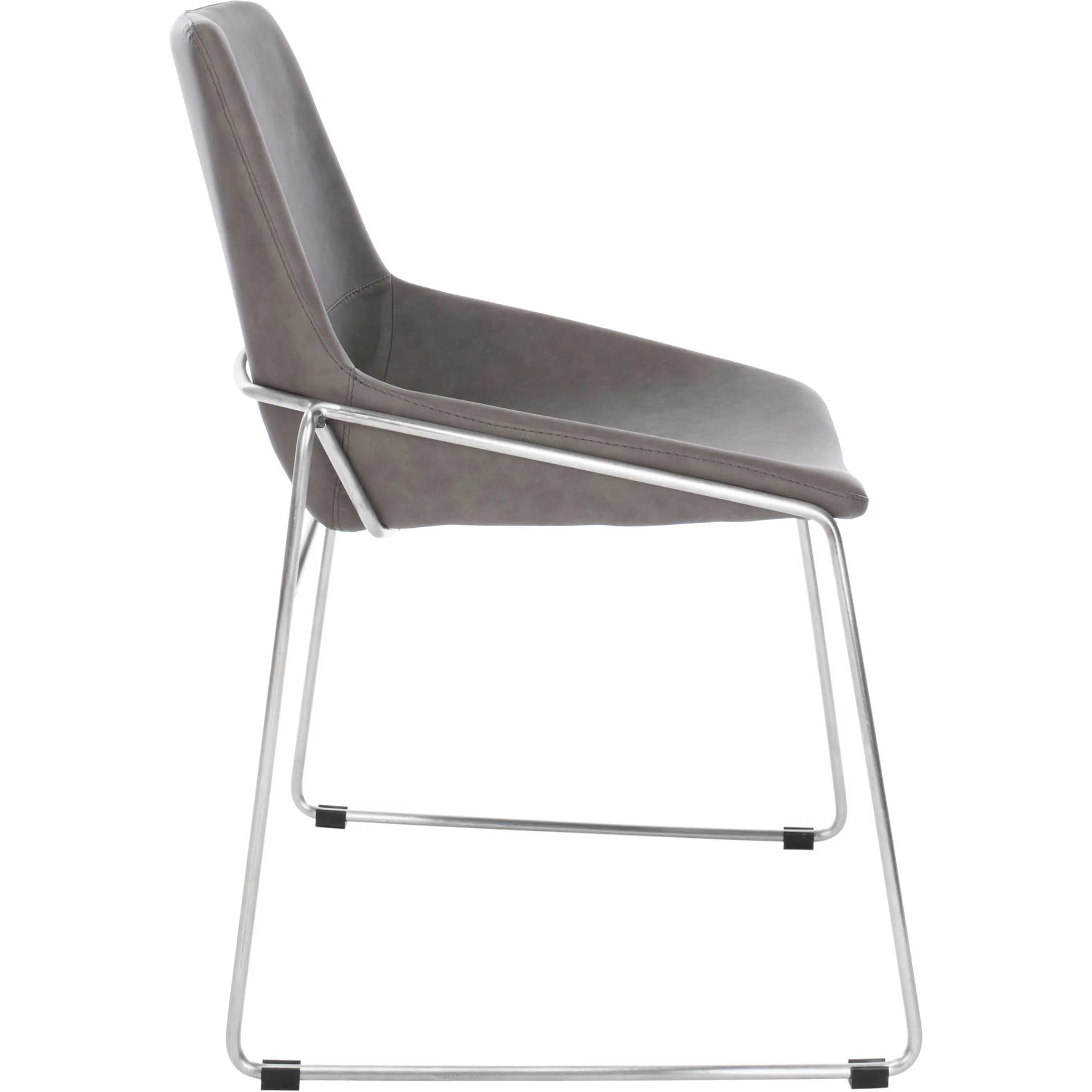 Alasdair Dining Chair Matte Ash Gray (Set of 2) - Image 4