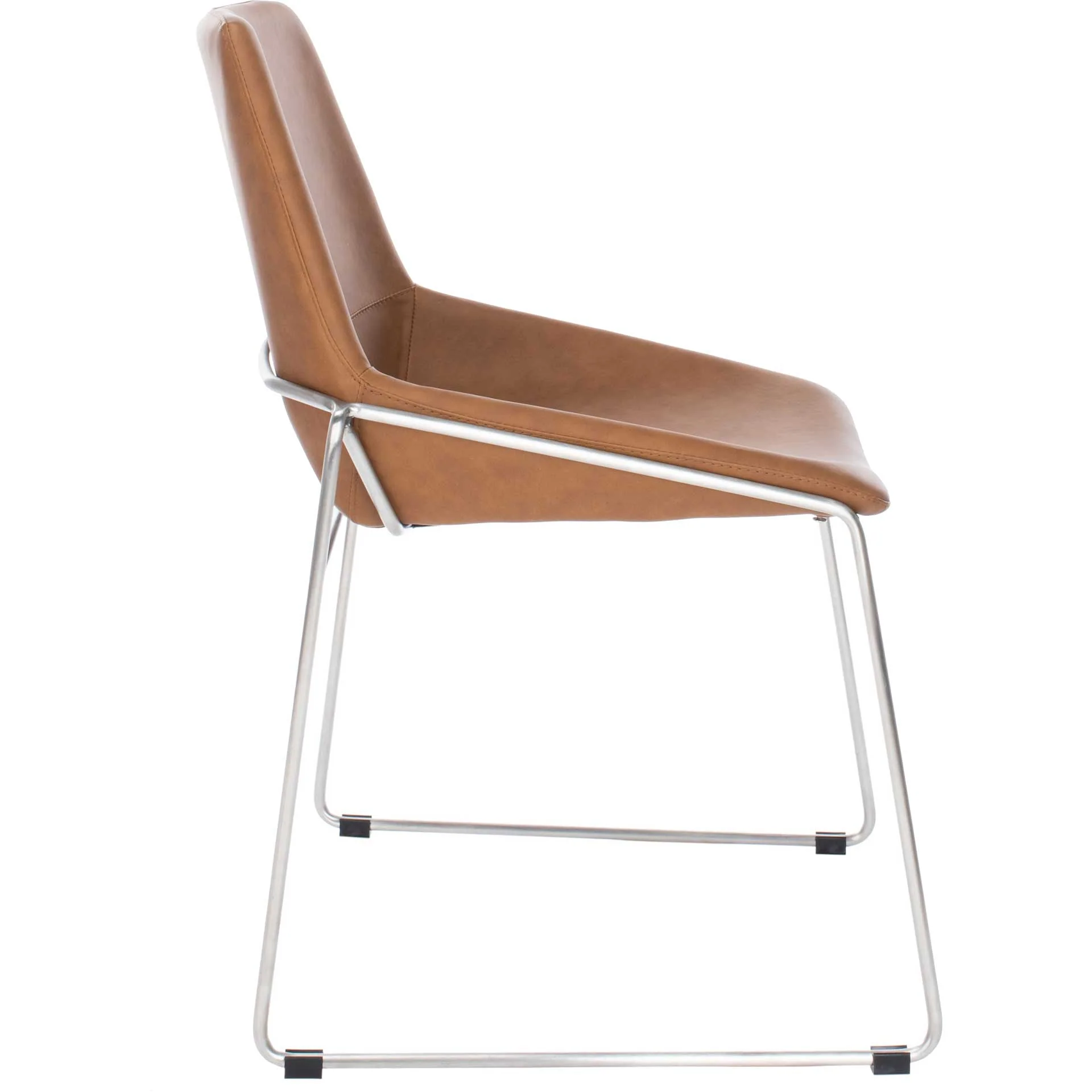Alasdair Dining Chair Matte Cigar Brown (Set of 2) - Image 4