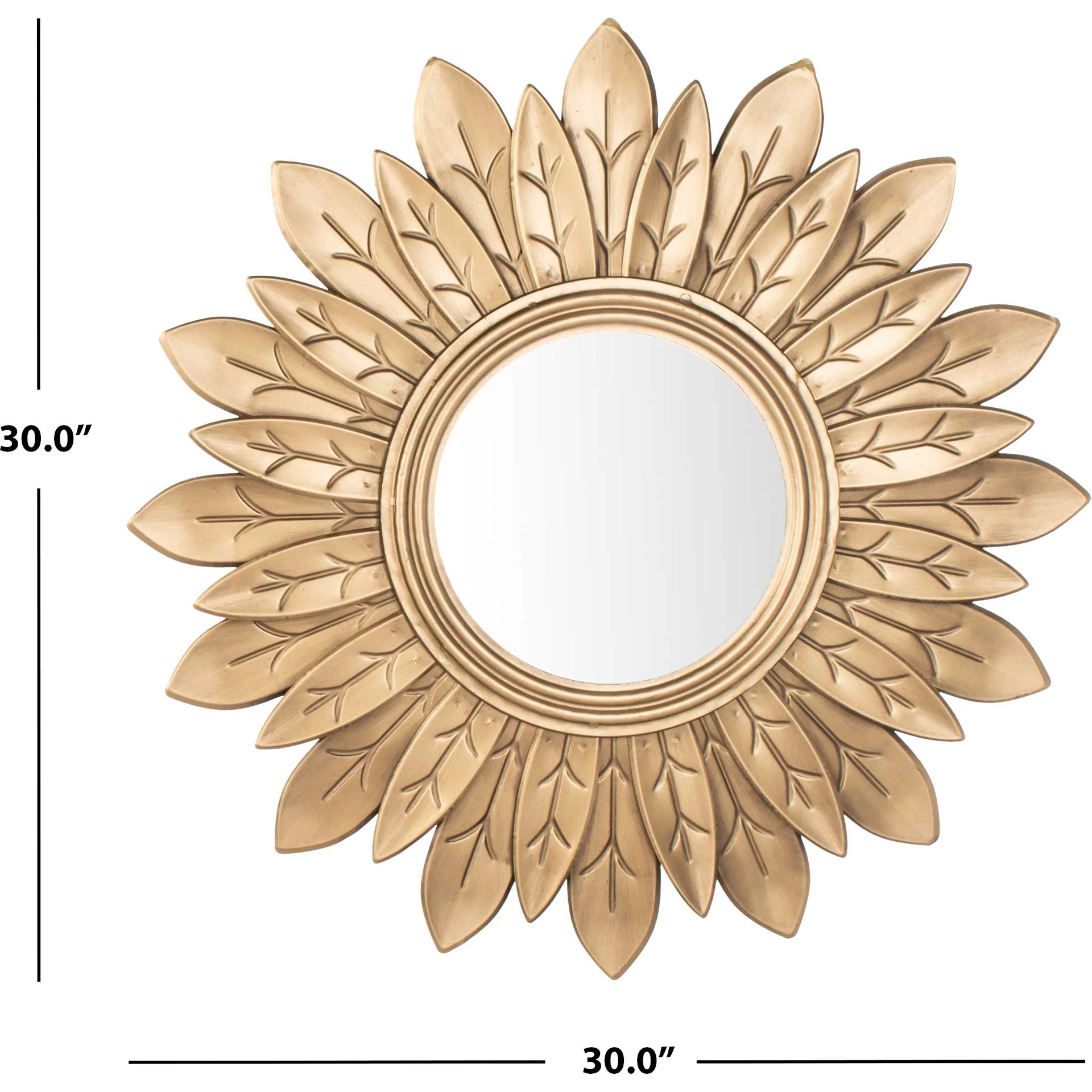 Alaya Sunburst Mirror Gold - Image 3