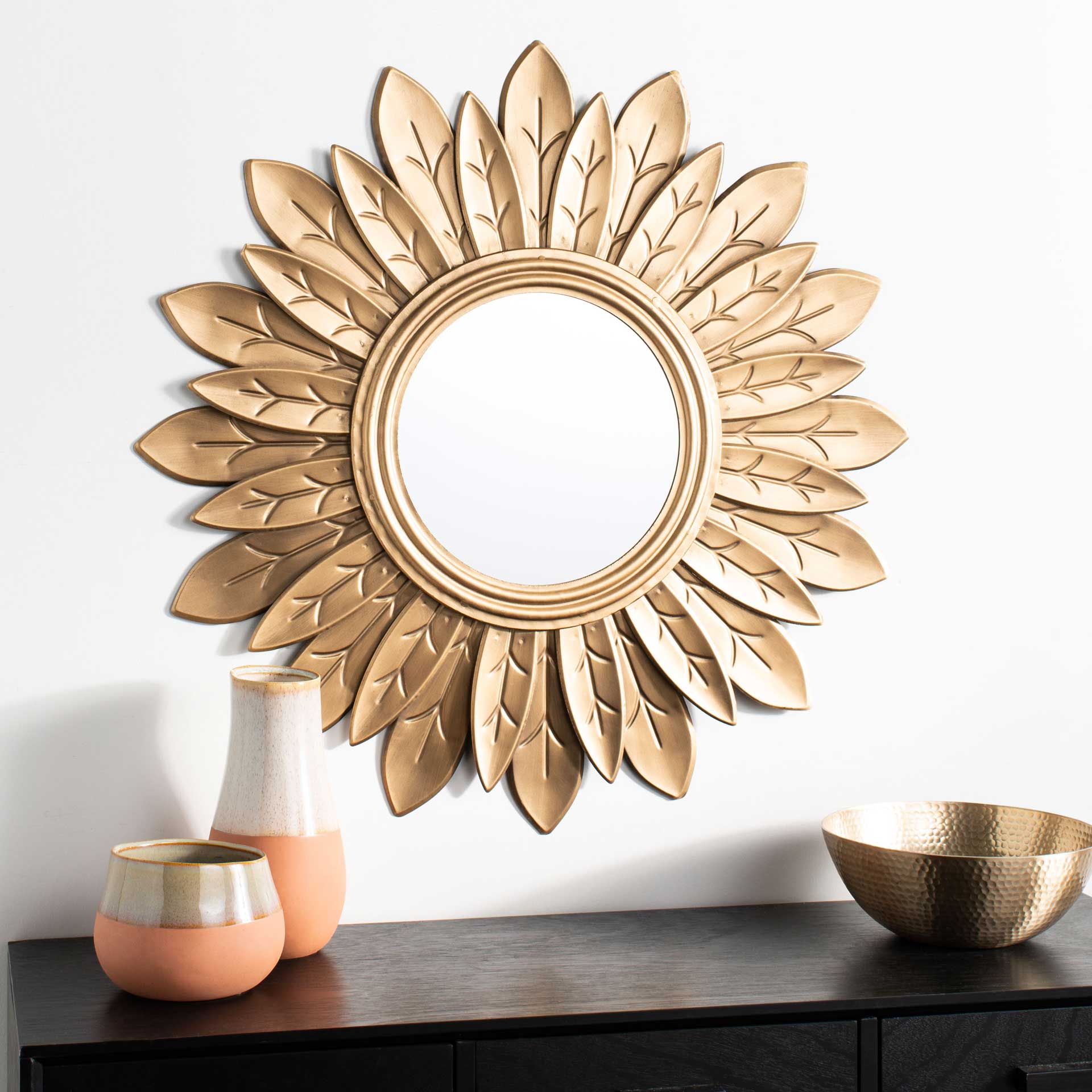Alaya Sunburst Mirror Gold - Image 4