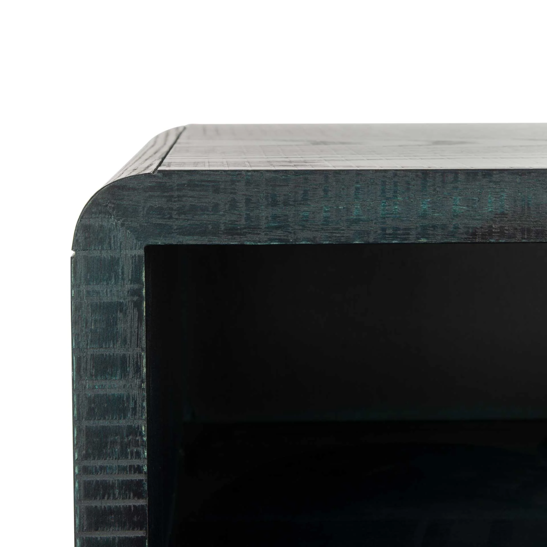 Alayah 2 Door Nightstand Indigo/Gold - Image 5