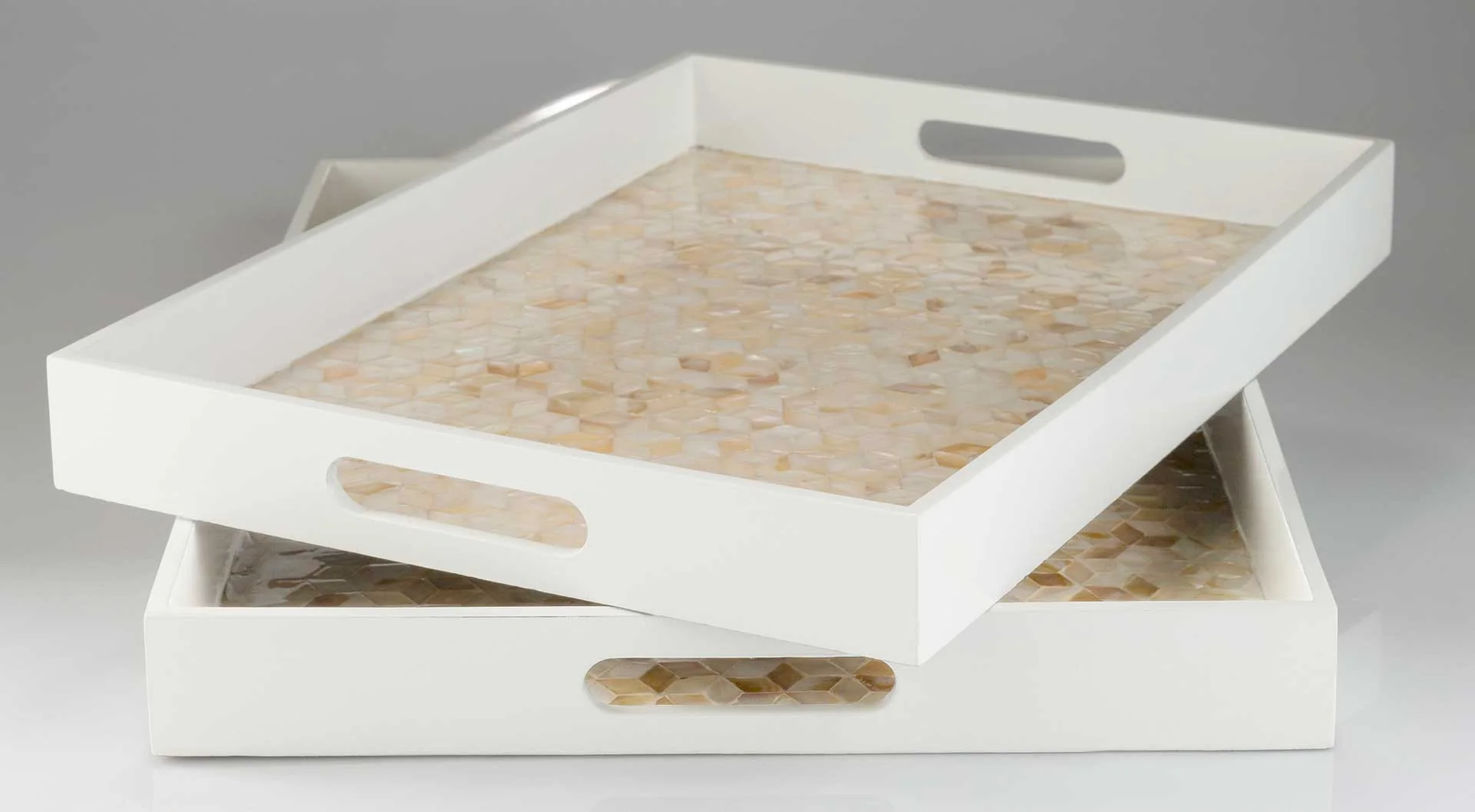 Alayah Tray White/Butter/Beige - Image 3