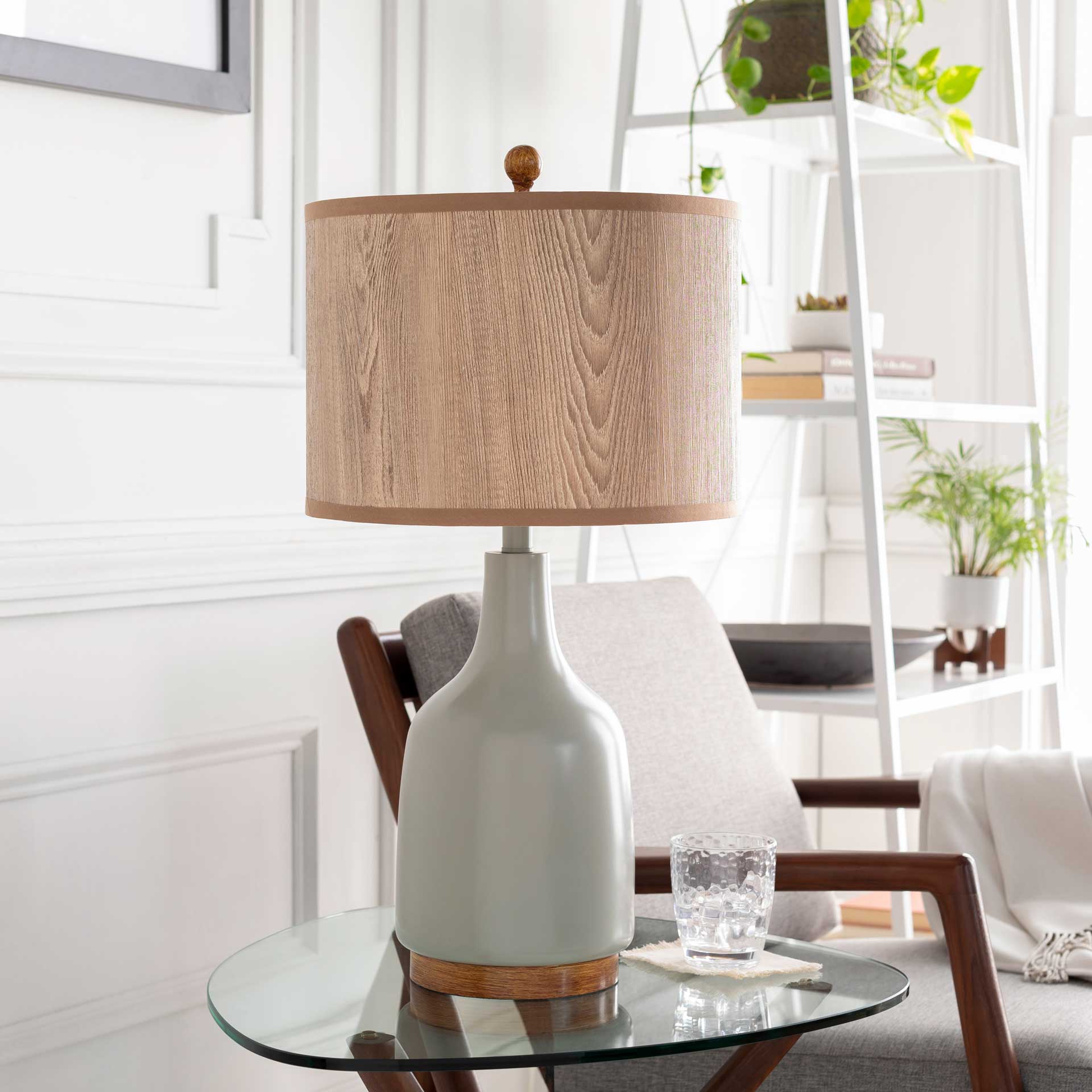 Alayna Table Lamp Ivory/Wheat/Taupe - Image 4