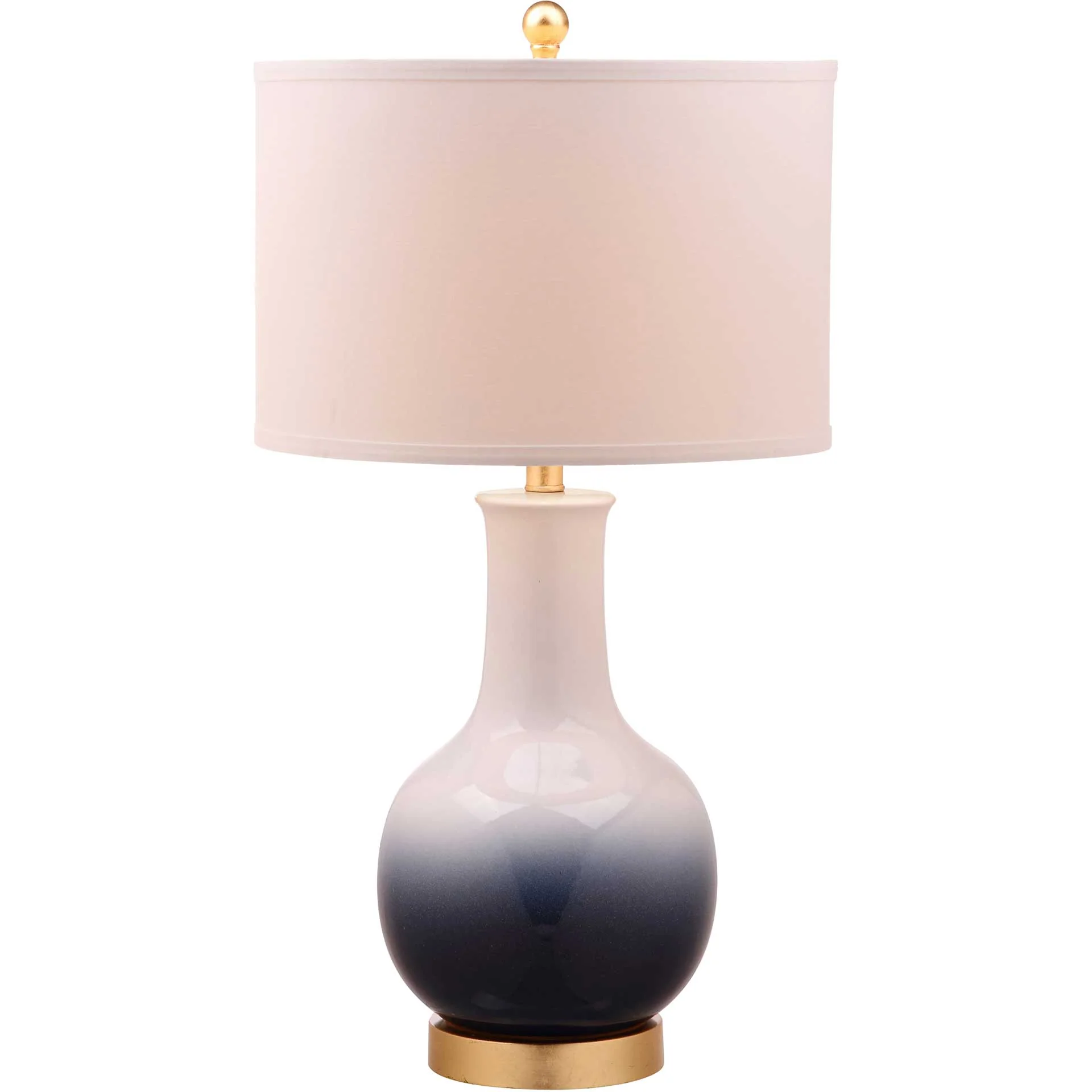 Alayna Table Lamp Navy/White - Image 2