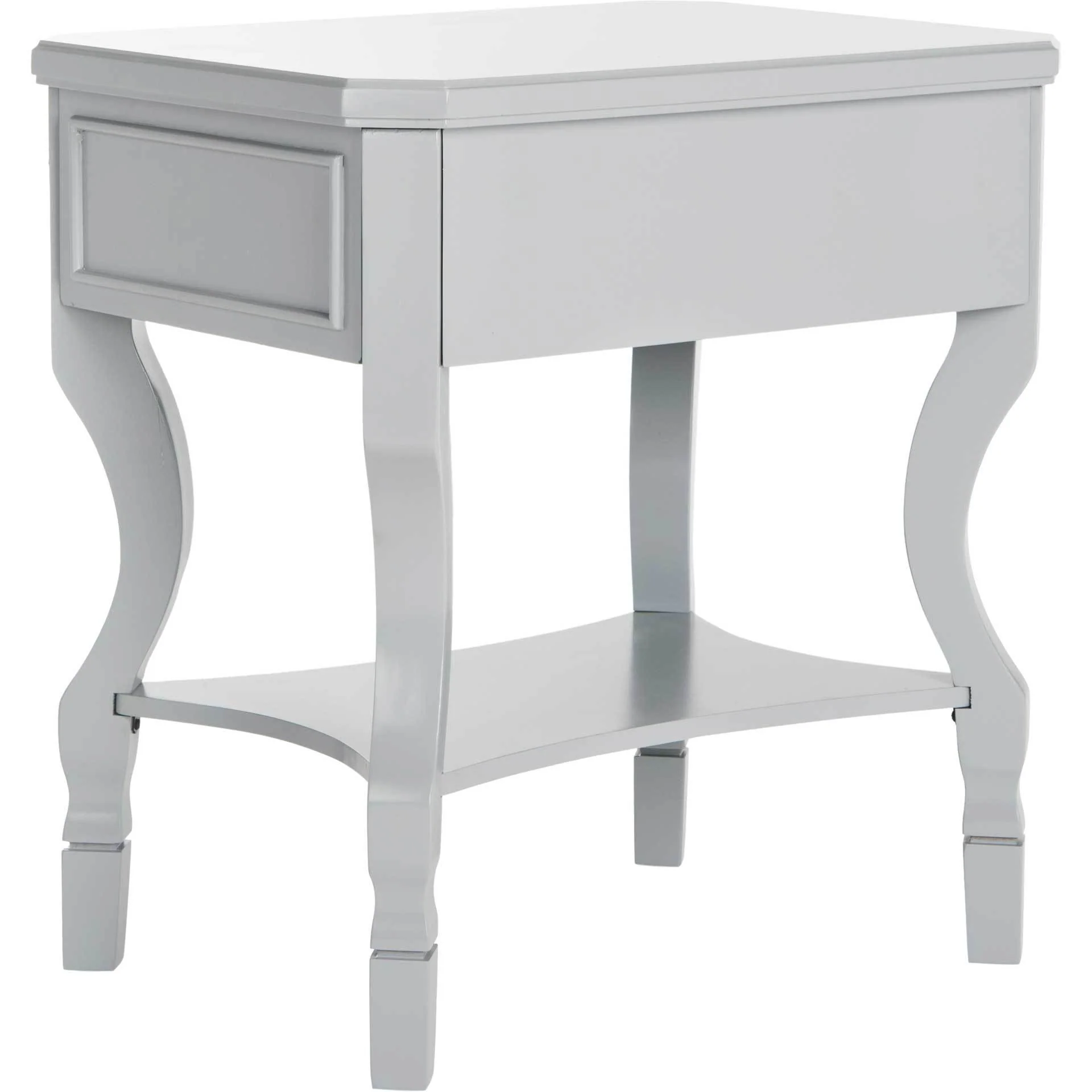 Albert One Drawer Nightstand Gray - Image 4