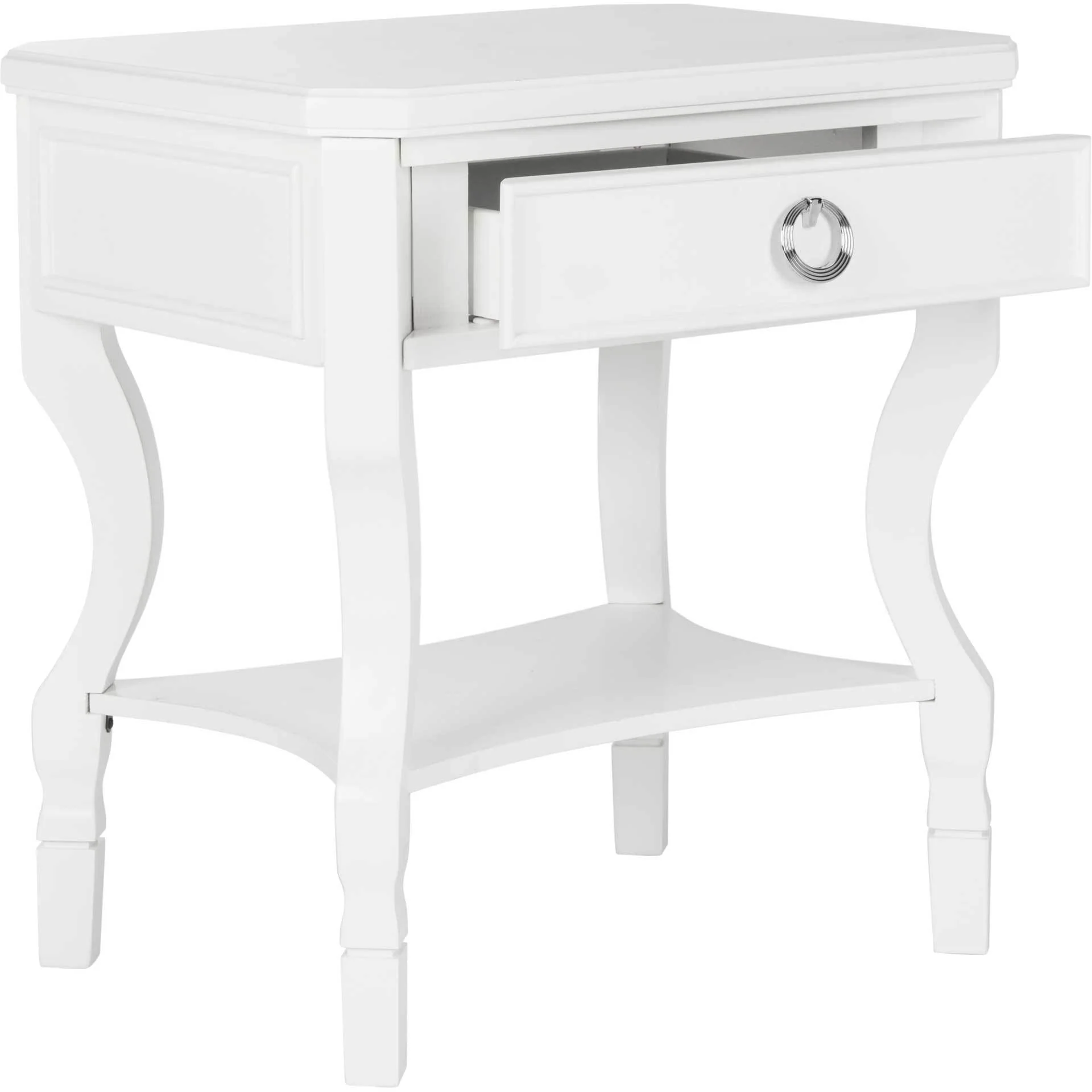Albert One Drawer Nightstand White - Image 2
