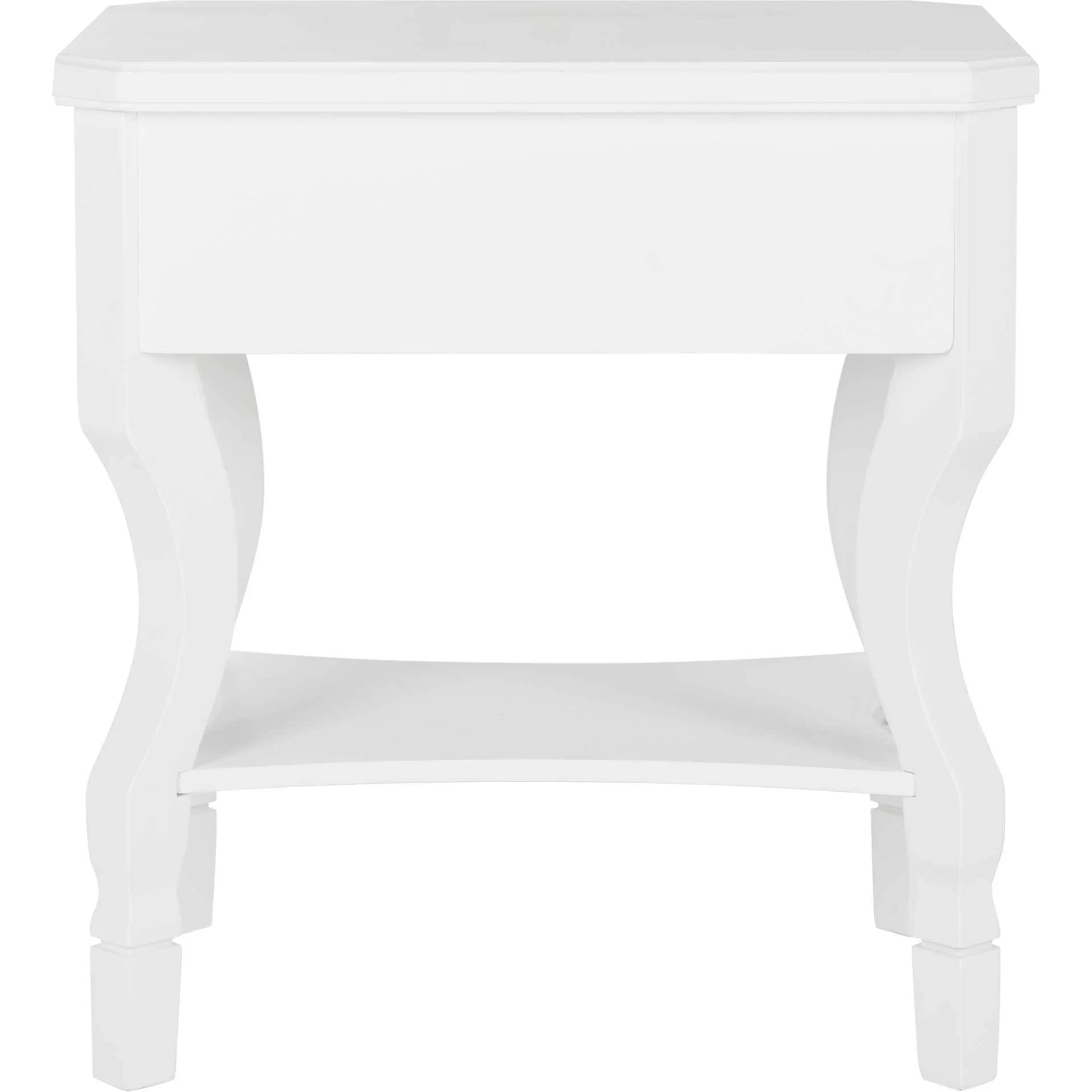 Albert One Drawer Nightstand White - Image 4